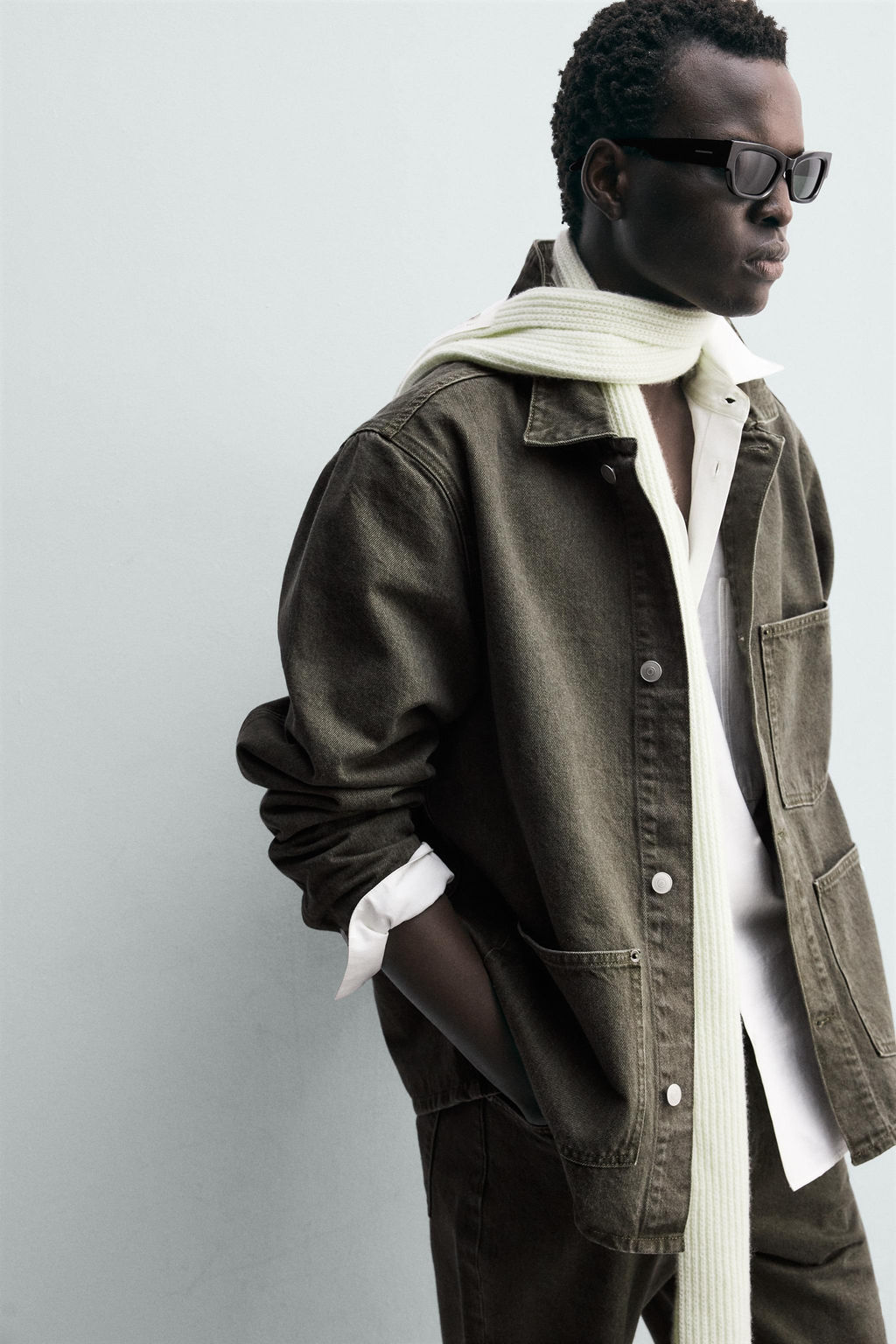 DENIM JACKET WITH POCKETS