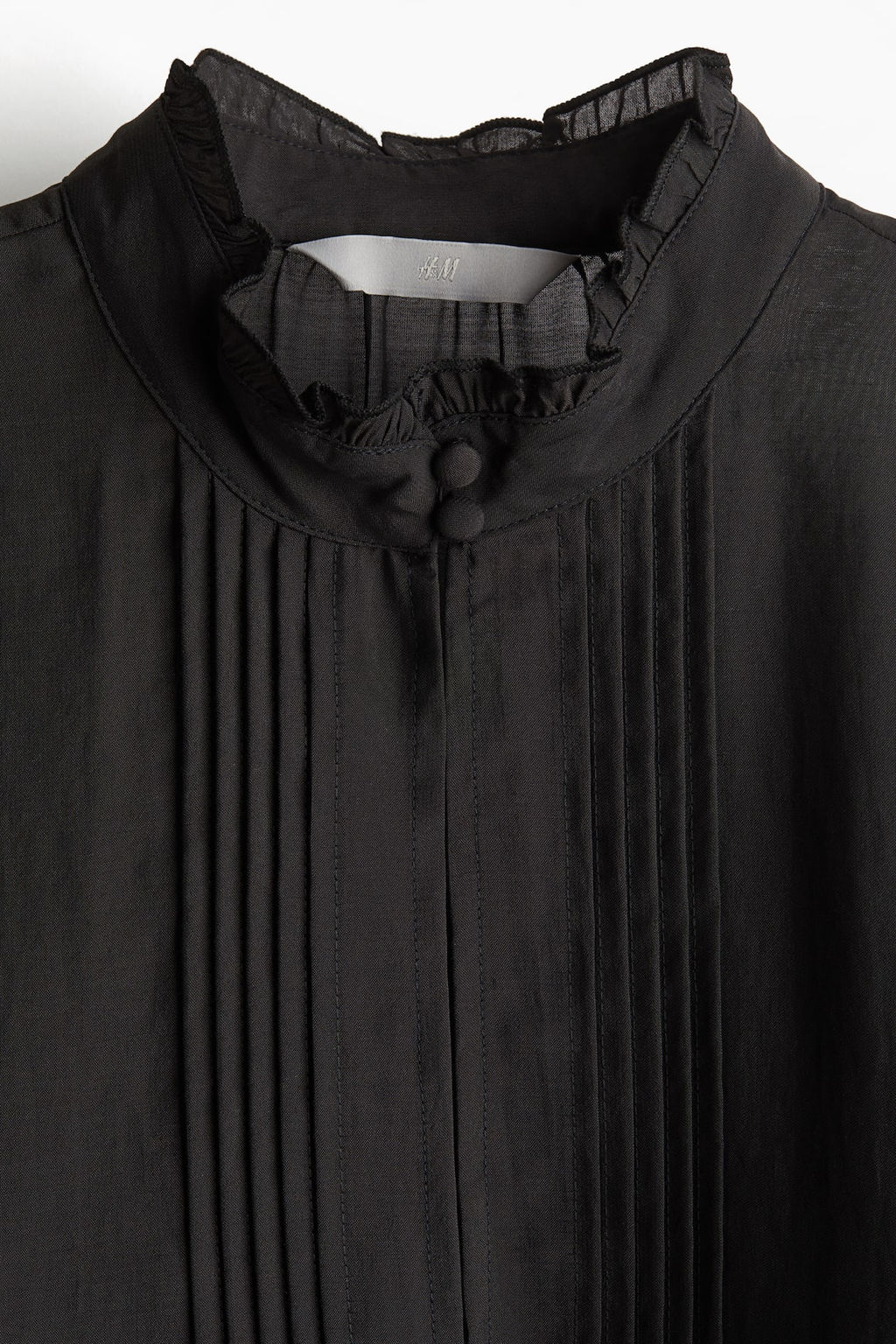 Blusa vaporosa con jaretas - H&m фото 6