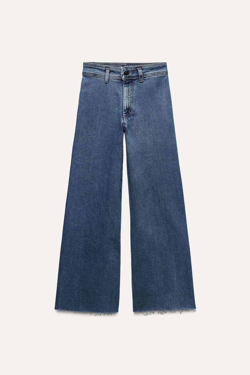 ZW COLLECTION HIGH-WAIST WIDE-LEG JEANS - Zara фото 20