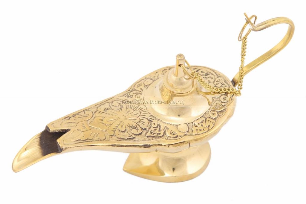 Сувенир Лампа Алладина 6(антик)№ Су2576/2 2шт/упак - Ганг фото 2