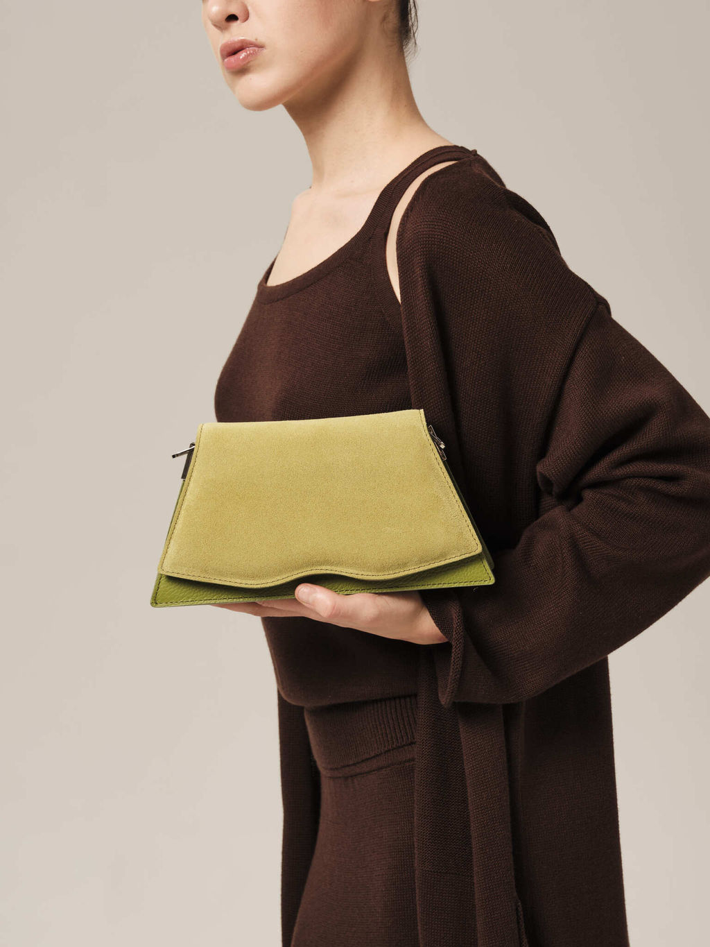 Сумка Lips DBR 30742 зеленый бамбук  фото 4