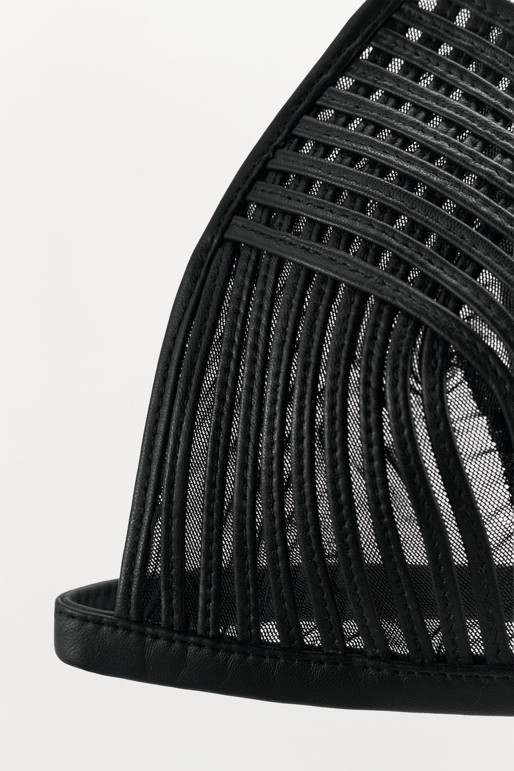 100% LEATHER BRALETTE - Zara фото 6