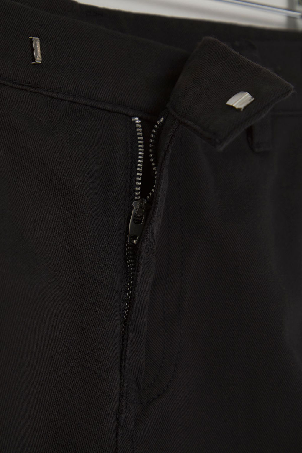 TRENDYOL MAN Limited Edition Erkek Siyah Gabardin Brit Kapamal? Yan Cep Detayl? Sort & Bermuda TMNSS25SR00026 - Trendyolmilla фото 5