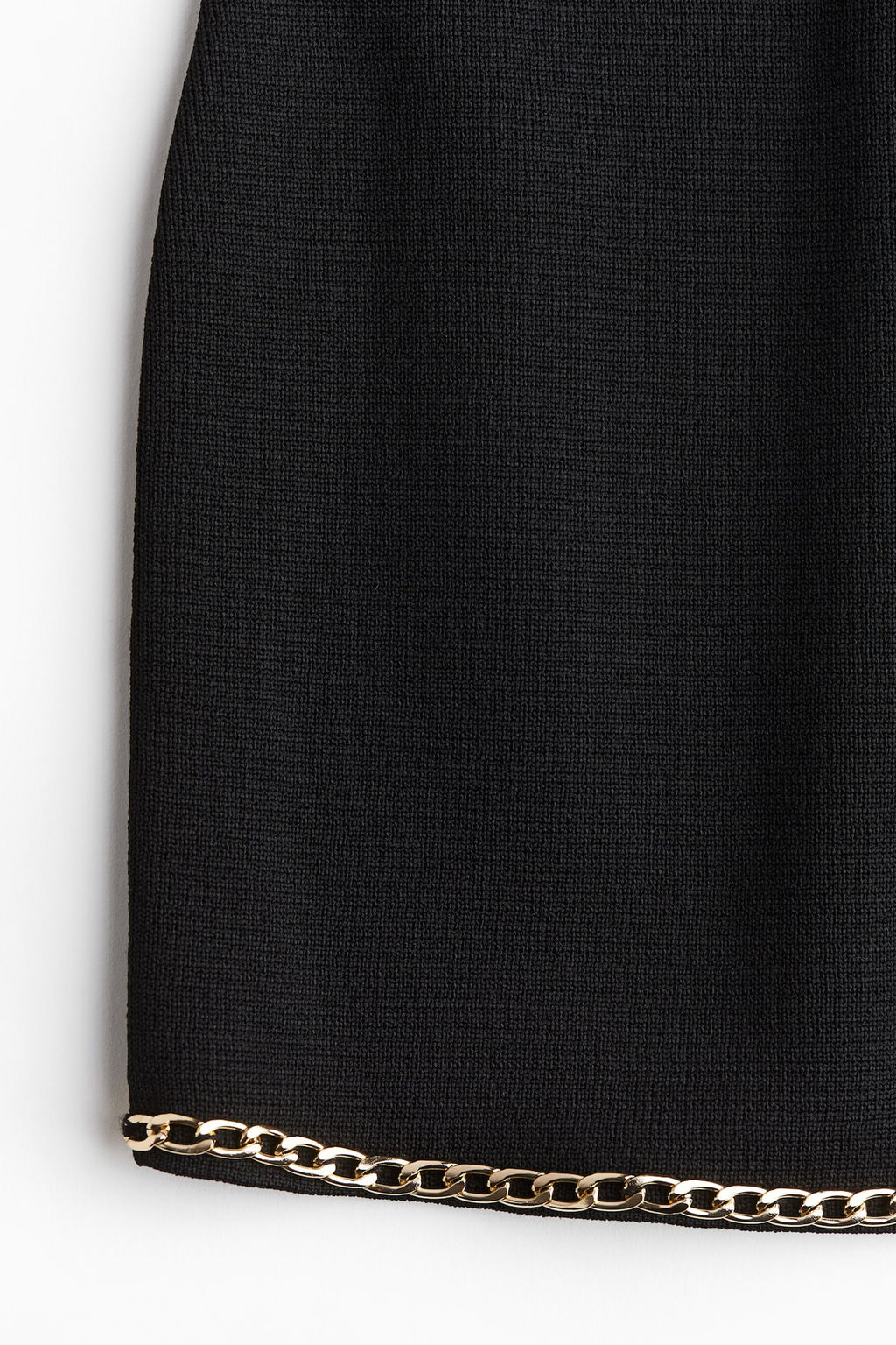 Falda de punto con cadena decorativa - H&m фото 5