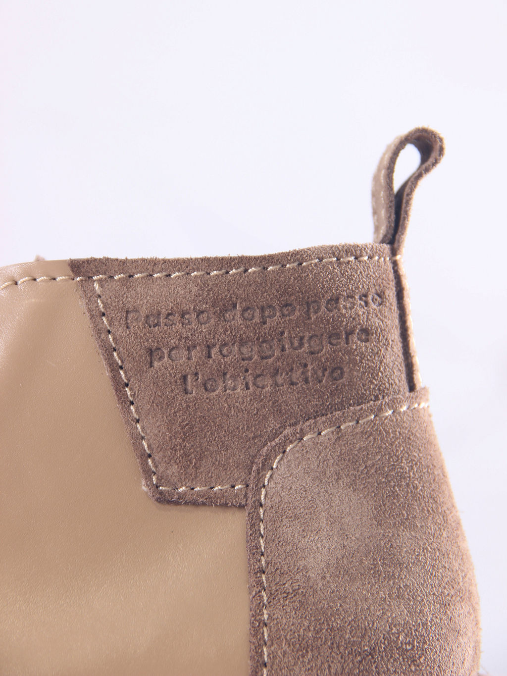 Ботинки 305.927ka.Круассан+коричневый капучино замша/шерсть