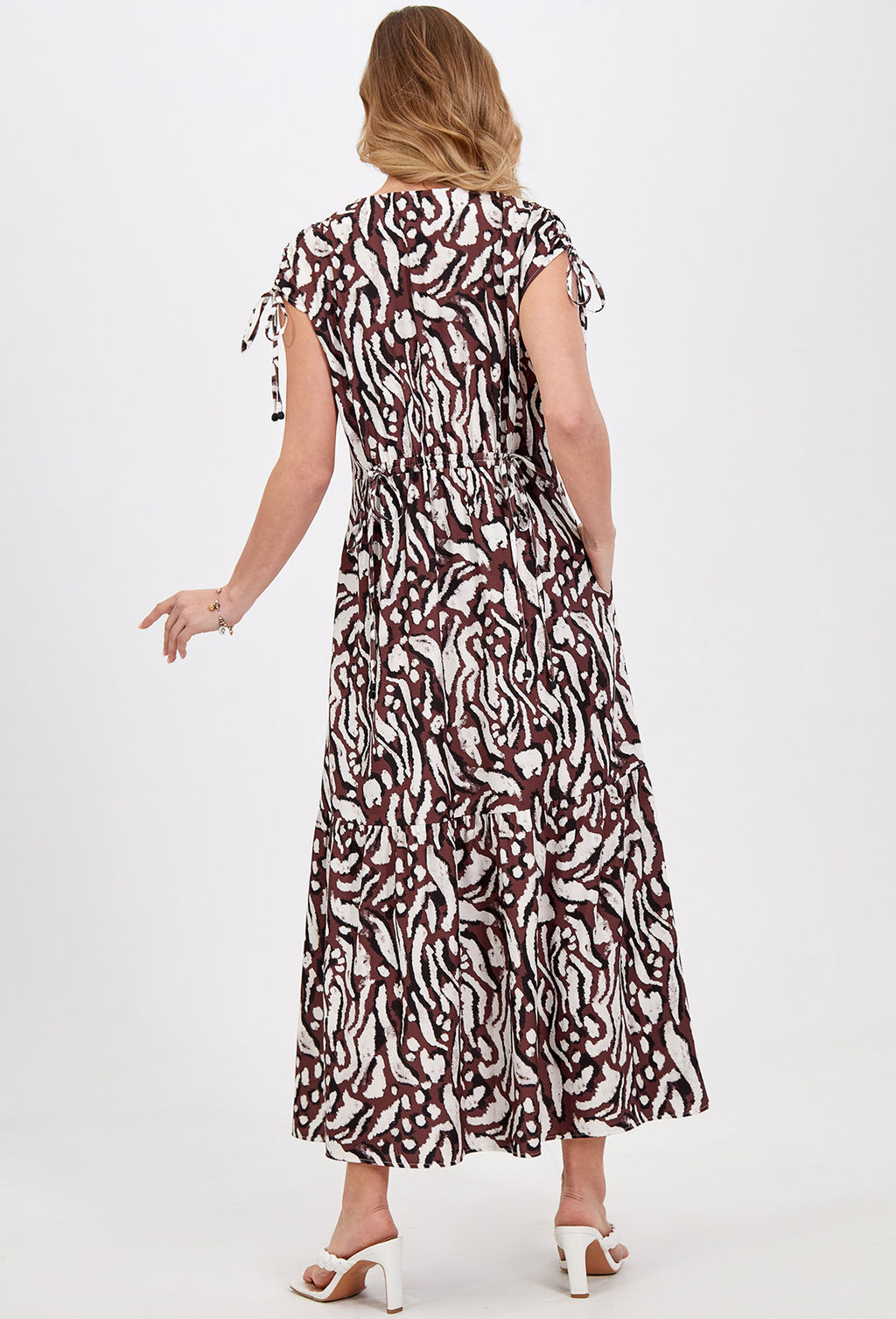 Платье Bazalini 5022 коричнево-бежевый