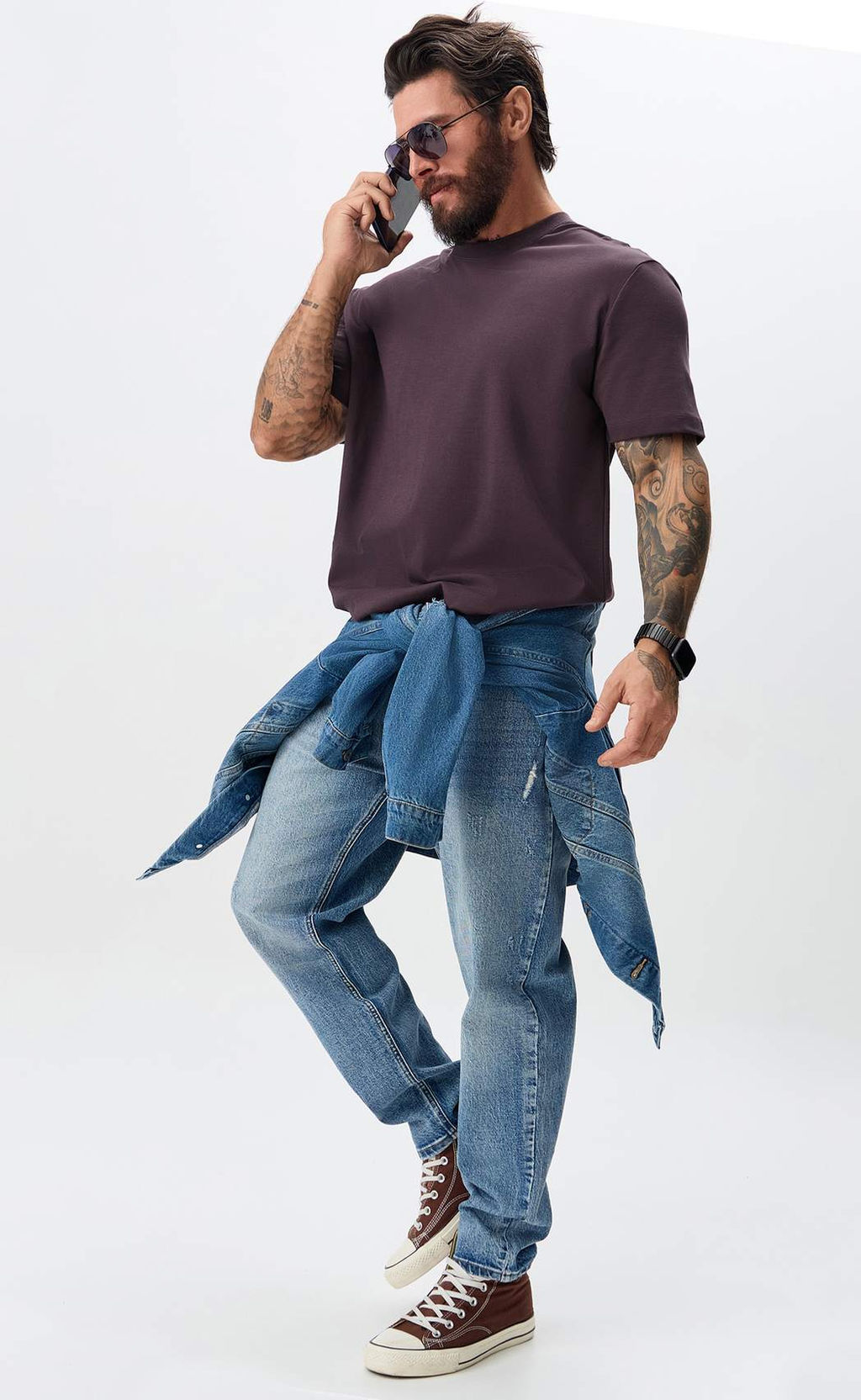 Футболка P611-06-768 bordo - Primm фото 7