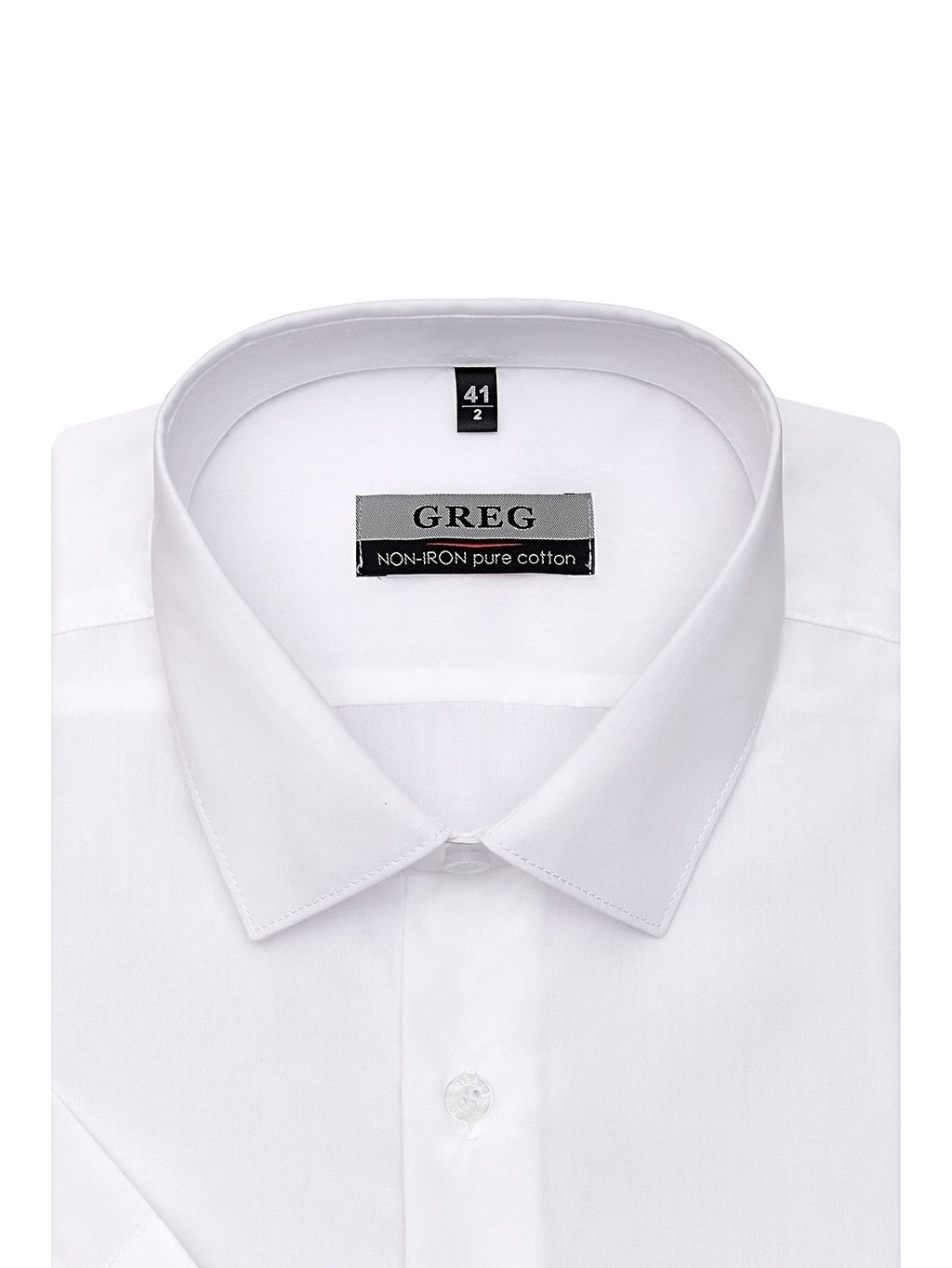 Сорочка мужская короткий рукав GREG 100/101/4290  фото 2