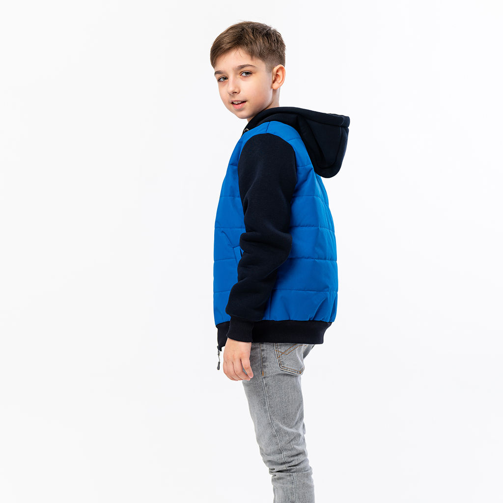 RODOS Куртка детская мембрана демисезон М-222 (Детская/М) Тёмно-голубой/Синий