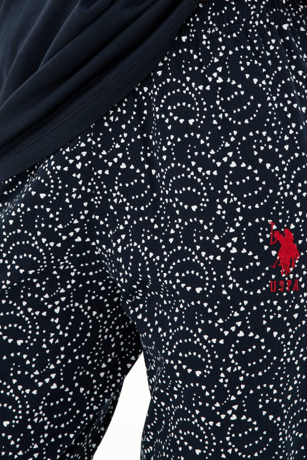 Женский темно-синий пижамный комплект Неожиданная скидка в корзине - U.s. polo assn фото 7