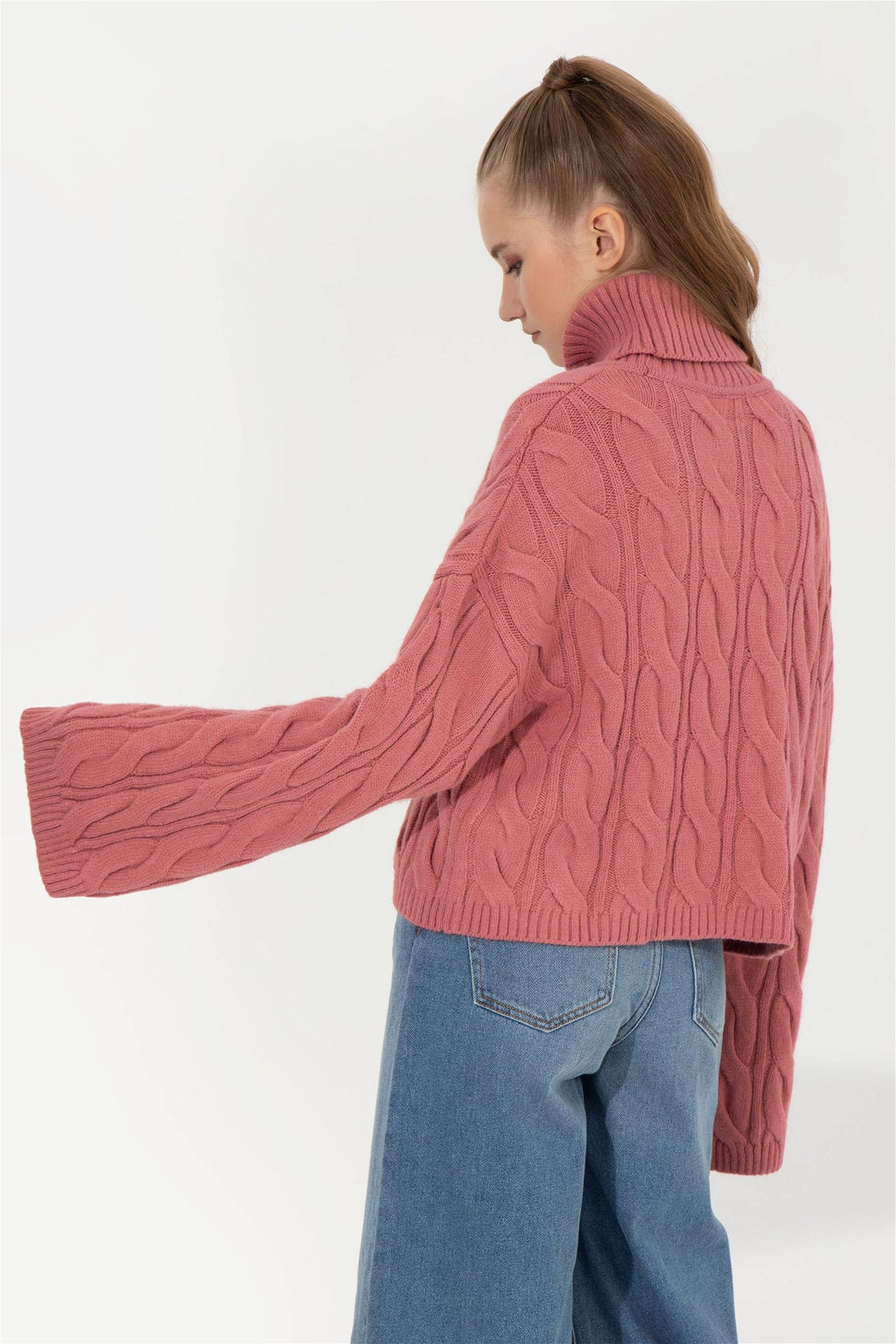 U. S. Polo Assn Женская розовая водолазка - U.s. polo assn фото 11