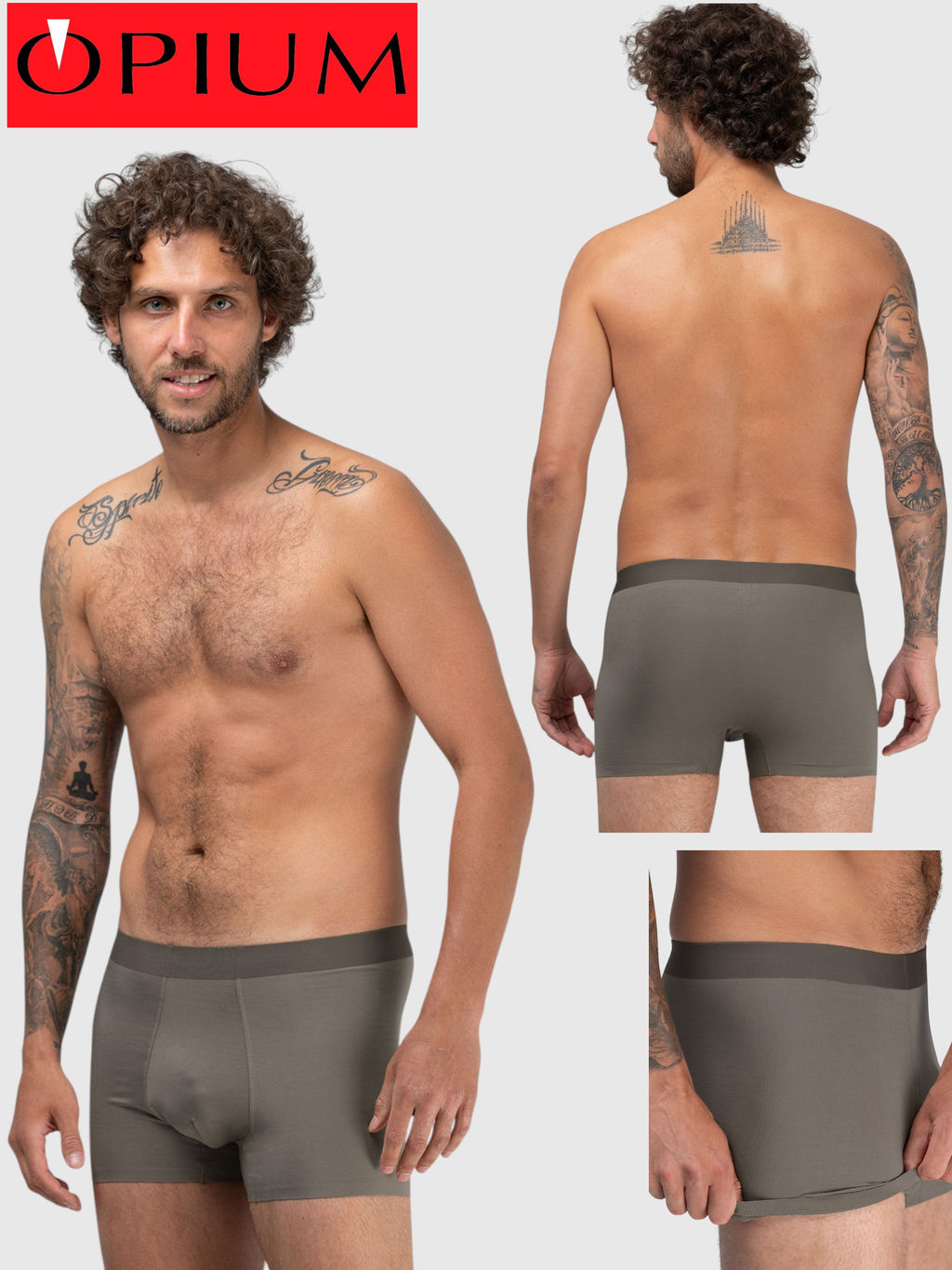 R163 Opium Трусы мужские boxer