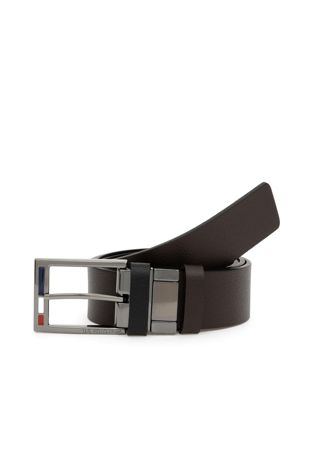 U. S. Polo Assn Мужской черный пояс - U.s. polo assn фото 6