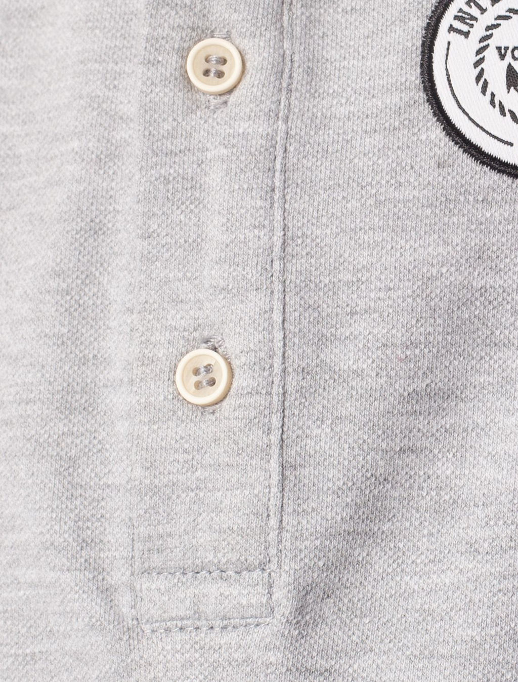 Футболка-поло из трикотажа пике с эластаном