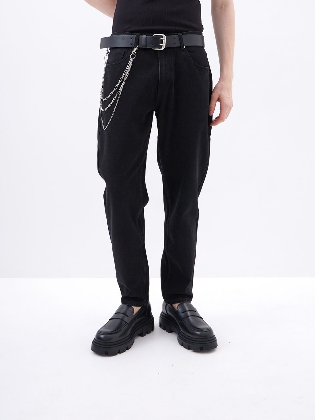 Мужские джинсы TAPER-SLIM - Mossmore фото 47