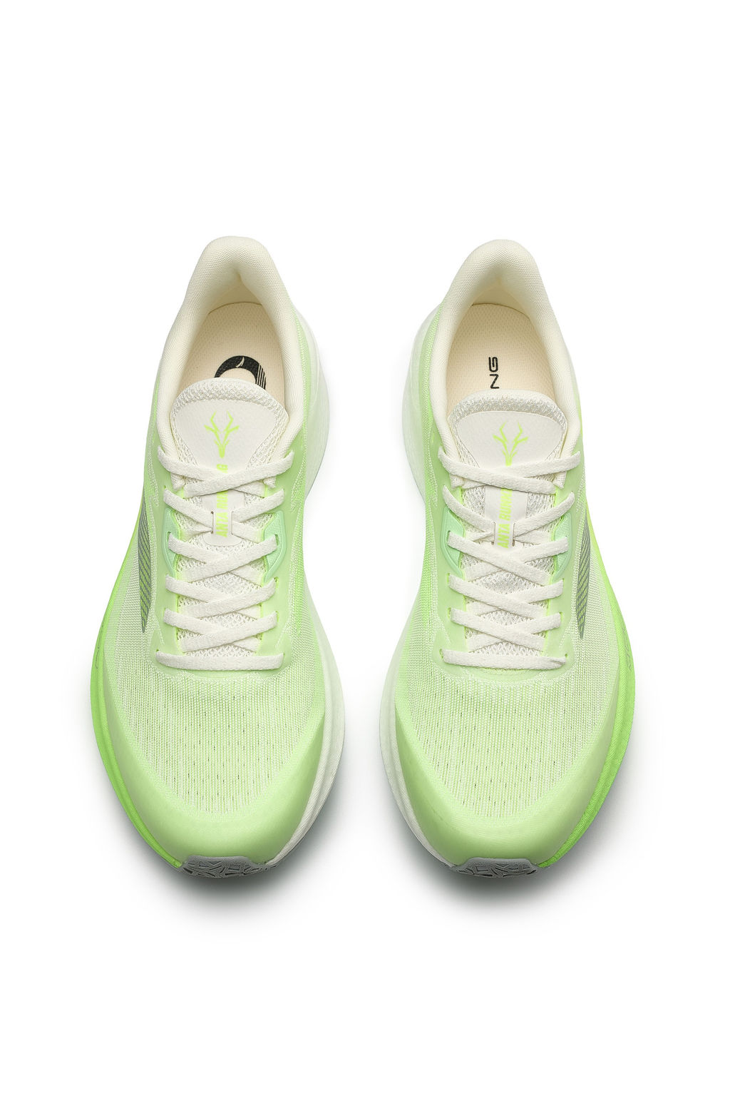 Кроссовки для бега Бежевый/Зеленый/Серый