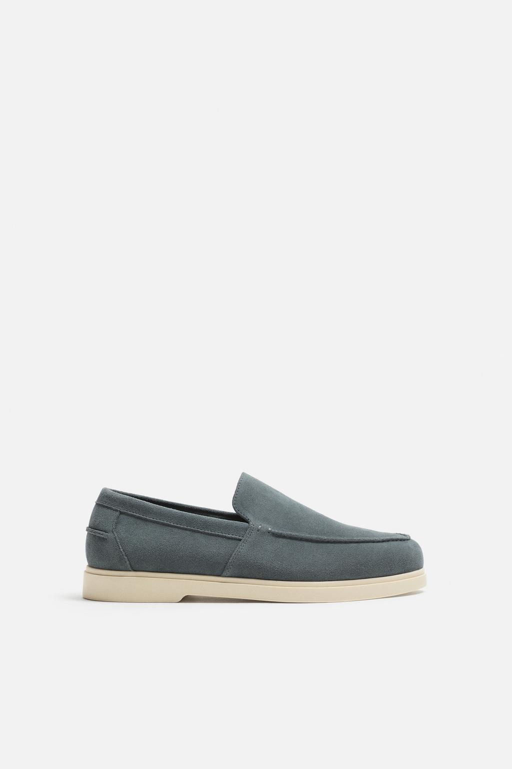 CASUAL LEATHER LOAFERS - Zara фото 5