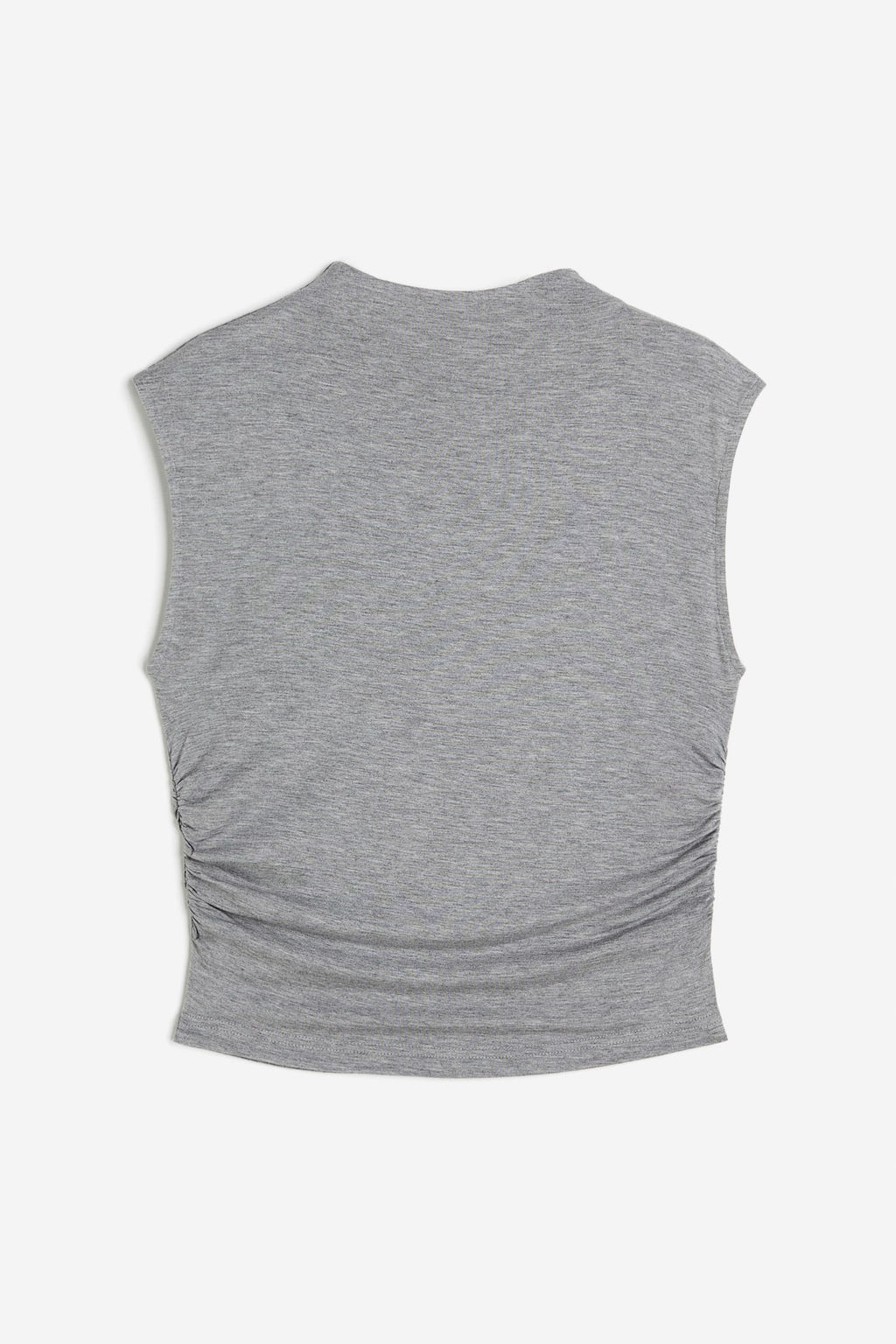 Top cropped con cuello perkins - H&m фото 4