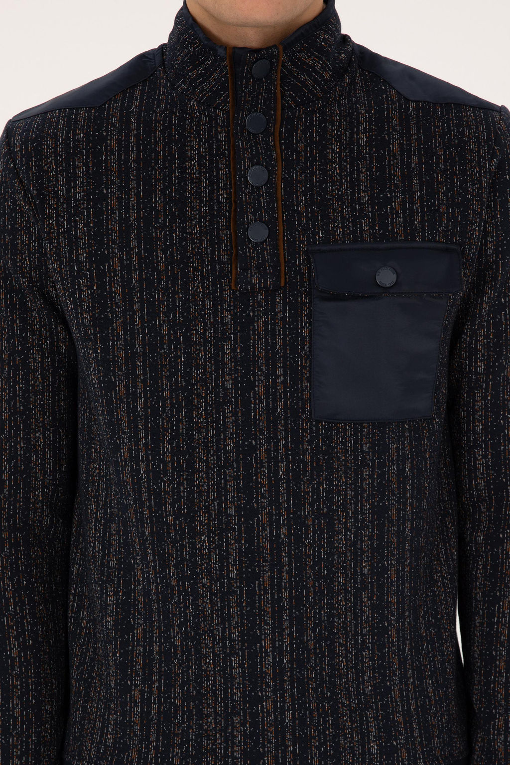 Erkek Regular Fit Bisiklet Yaka Lacivert Sweatshirt - U.s. polo assn фото 6