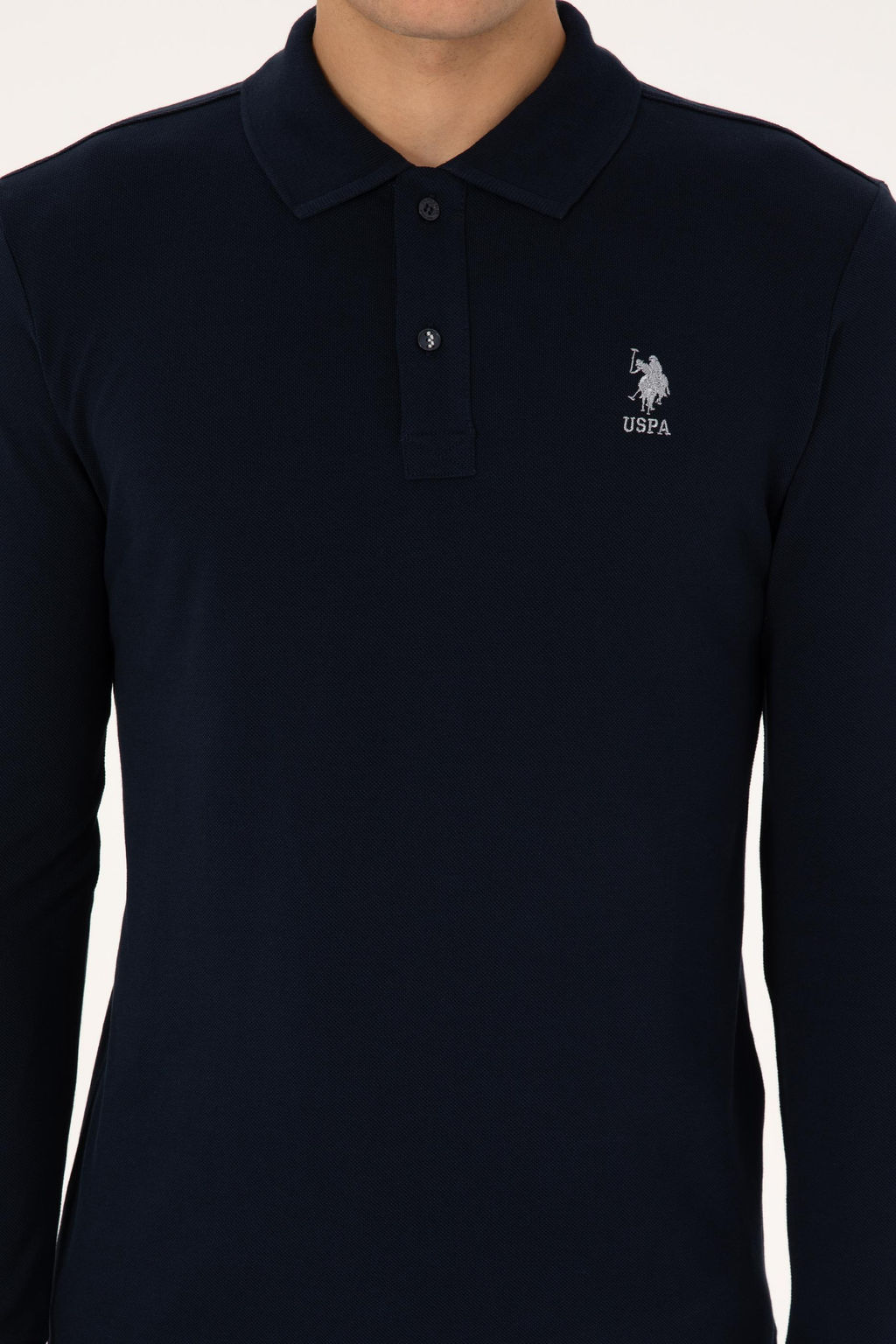 Erkek Lacivert Basic Sweatshirt - U.s. polo assn фото 6