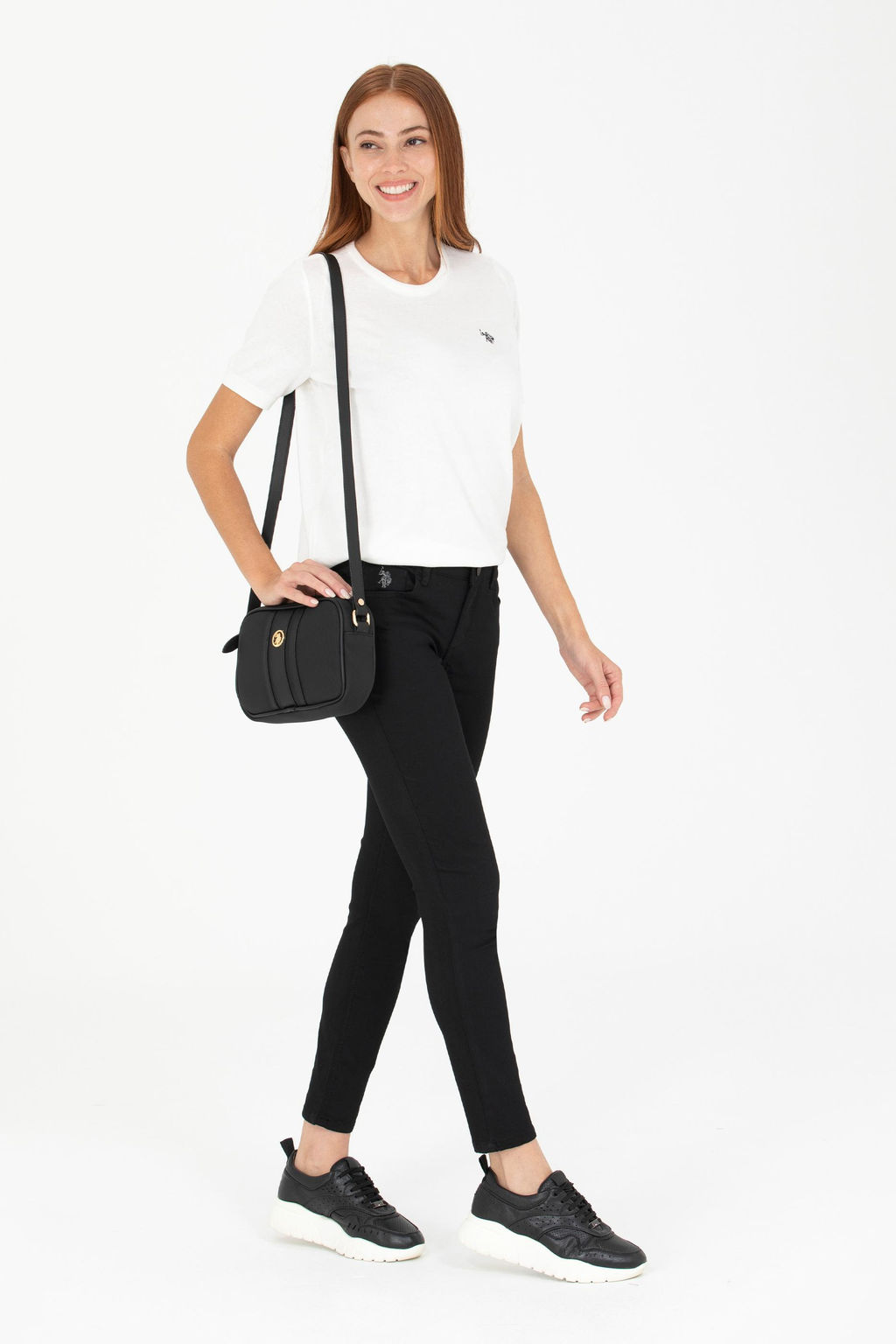 U. S. Polo Assn Женские черные брюки - U.s. polo assn фото 3