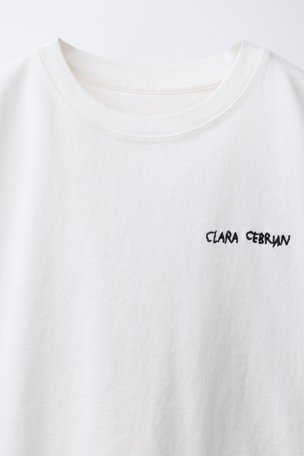 CAMISETA CLARA CEBRIAN  / Blanco - Zara фото 3