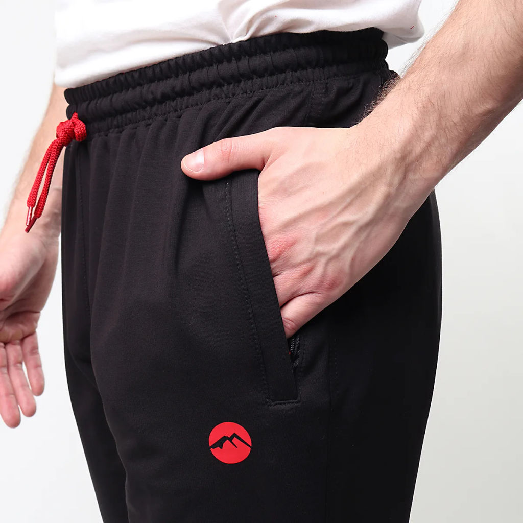 RODOS Брюки М-232 Чёрный/Красный