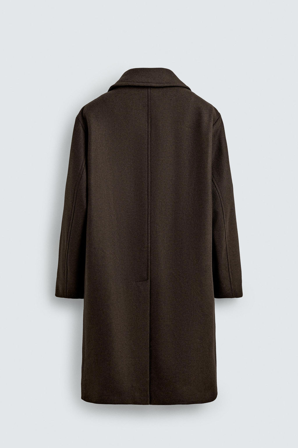 RELAXED FIT WOOL COAT