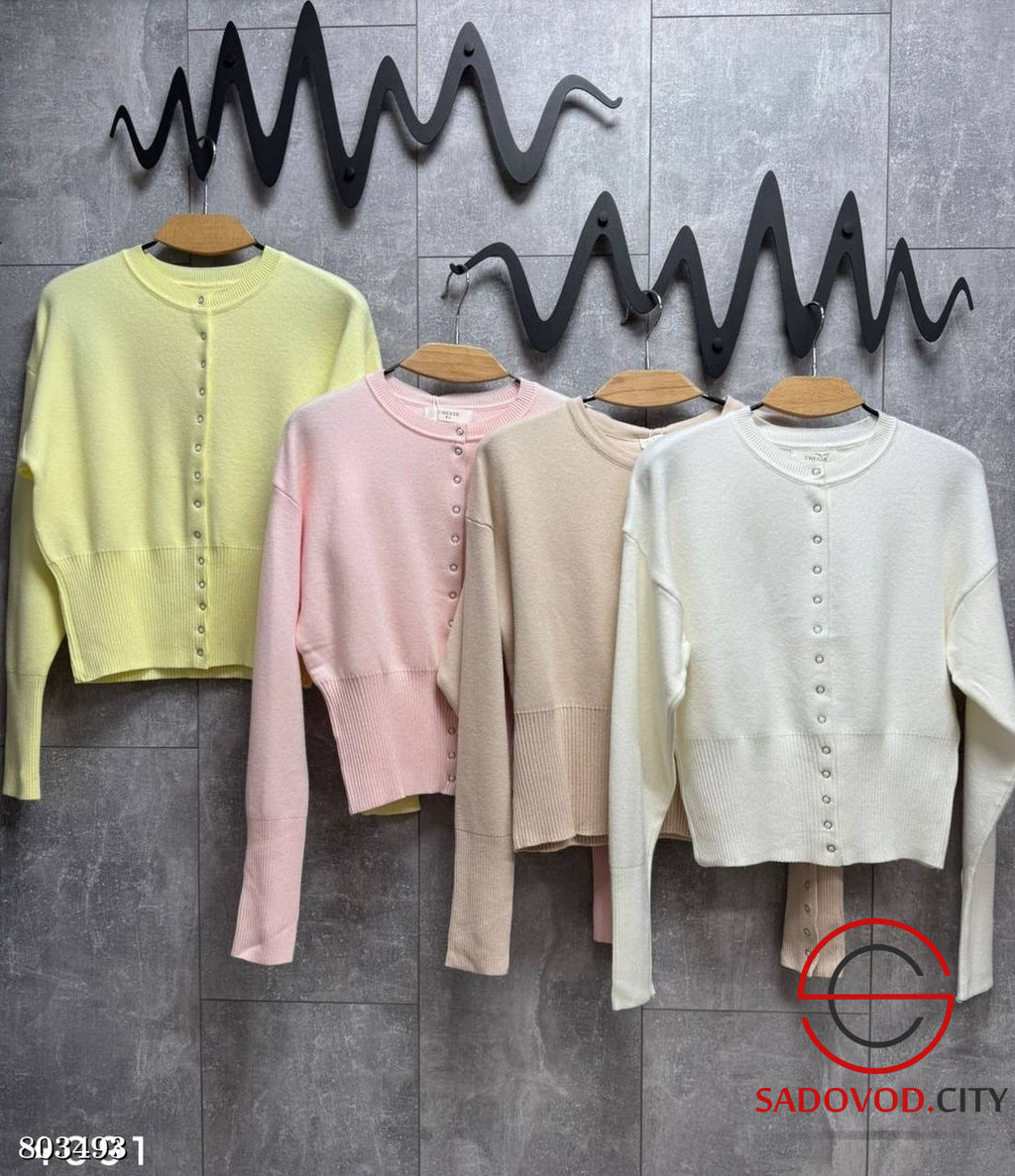 лонгслив на кнопках из плотного вязаного трикотажа - Bruno фото 16