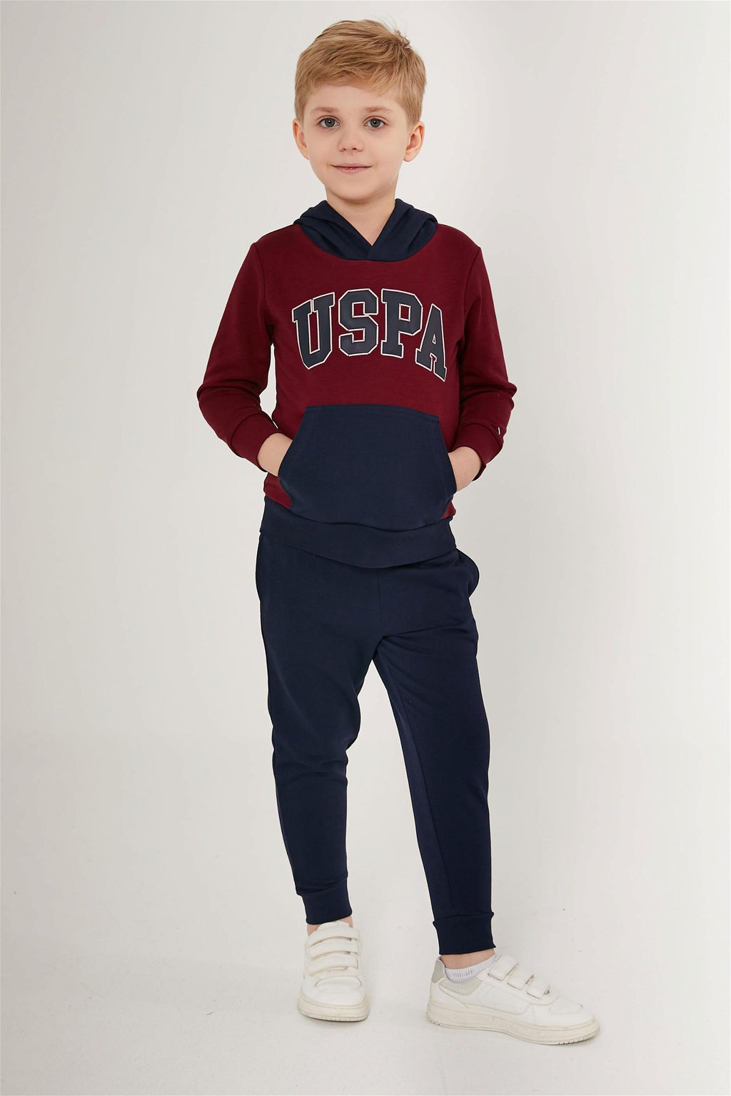 U. S. Polo Assn Серый меланжевый пижамный комплект для мальчика - U.s. polo assn фото 7