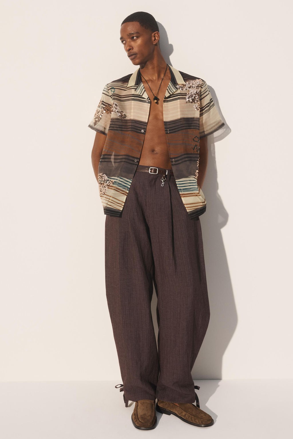 CINTUR?N PIEL MOSQUET?N / Marr?n