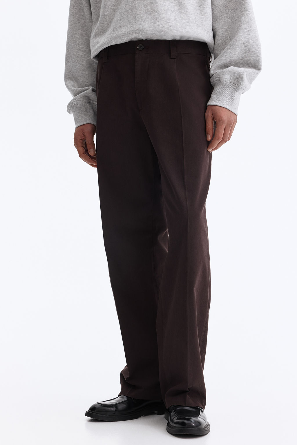 Pantal?n sastre de algod?n y lyocell Relaxed Fit - H&m фото 6