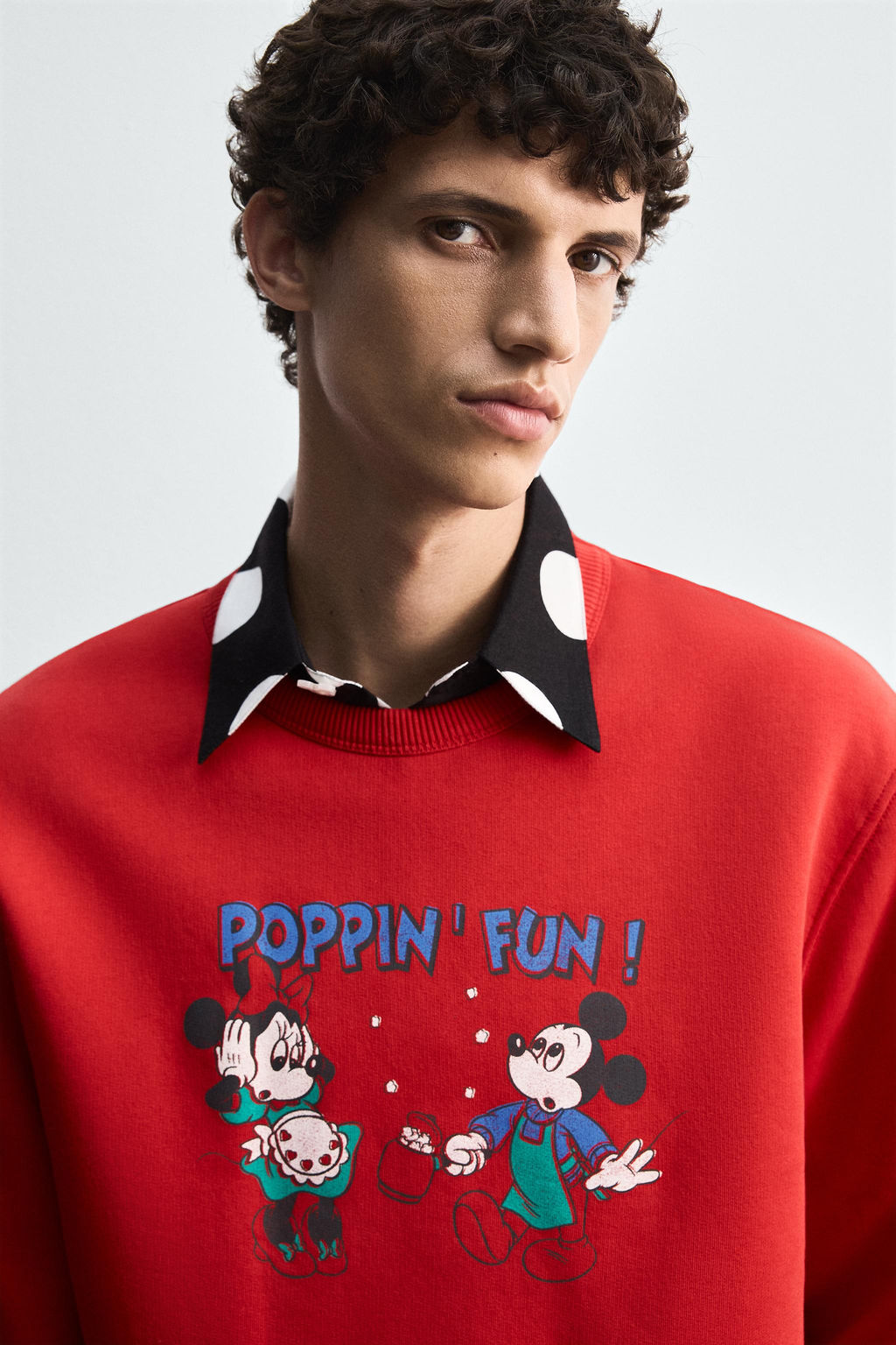 MINNIE + MICKEY SWEATSHIRT HARRY LAMBERT FOR ZARA X DISNEY  фото 7