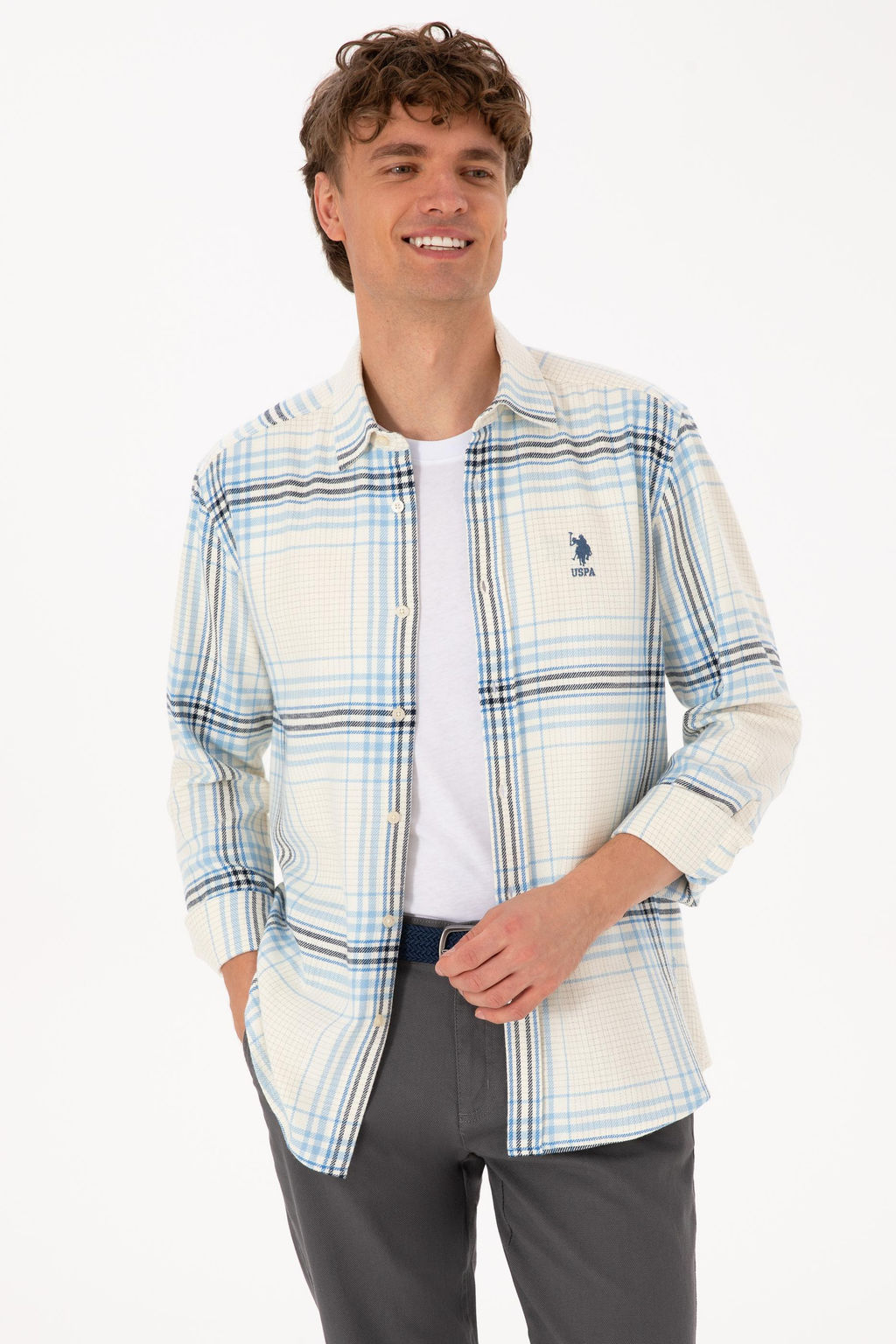 Erkek Krem Uzun Kollu G_mlek Sepette S_rpriz _ndirim - U.s. polo assn фото 3