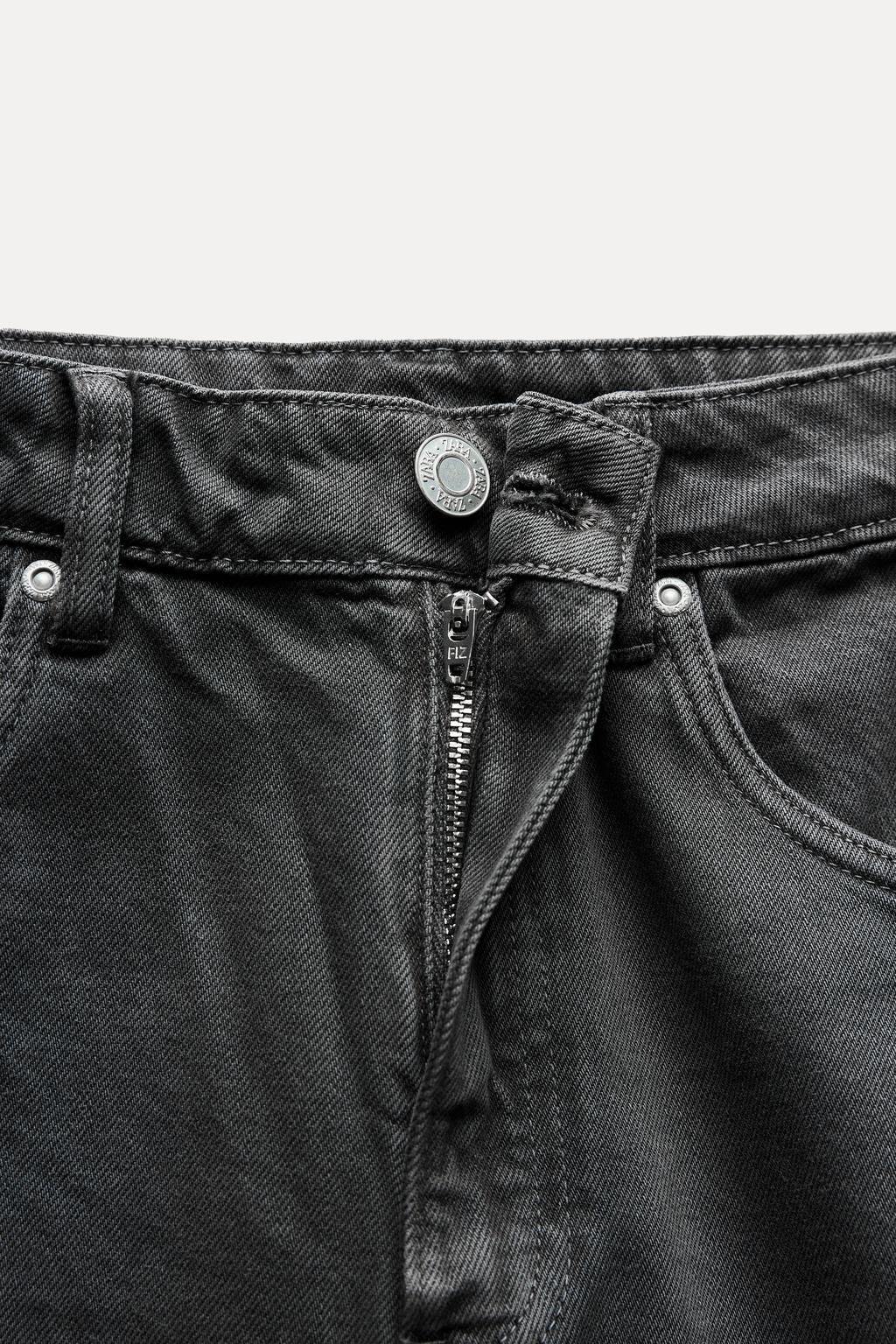 RELAXED BALLOON MID-WAIST TRF JEANS - Zara фото 21