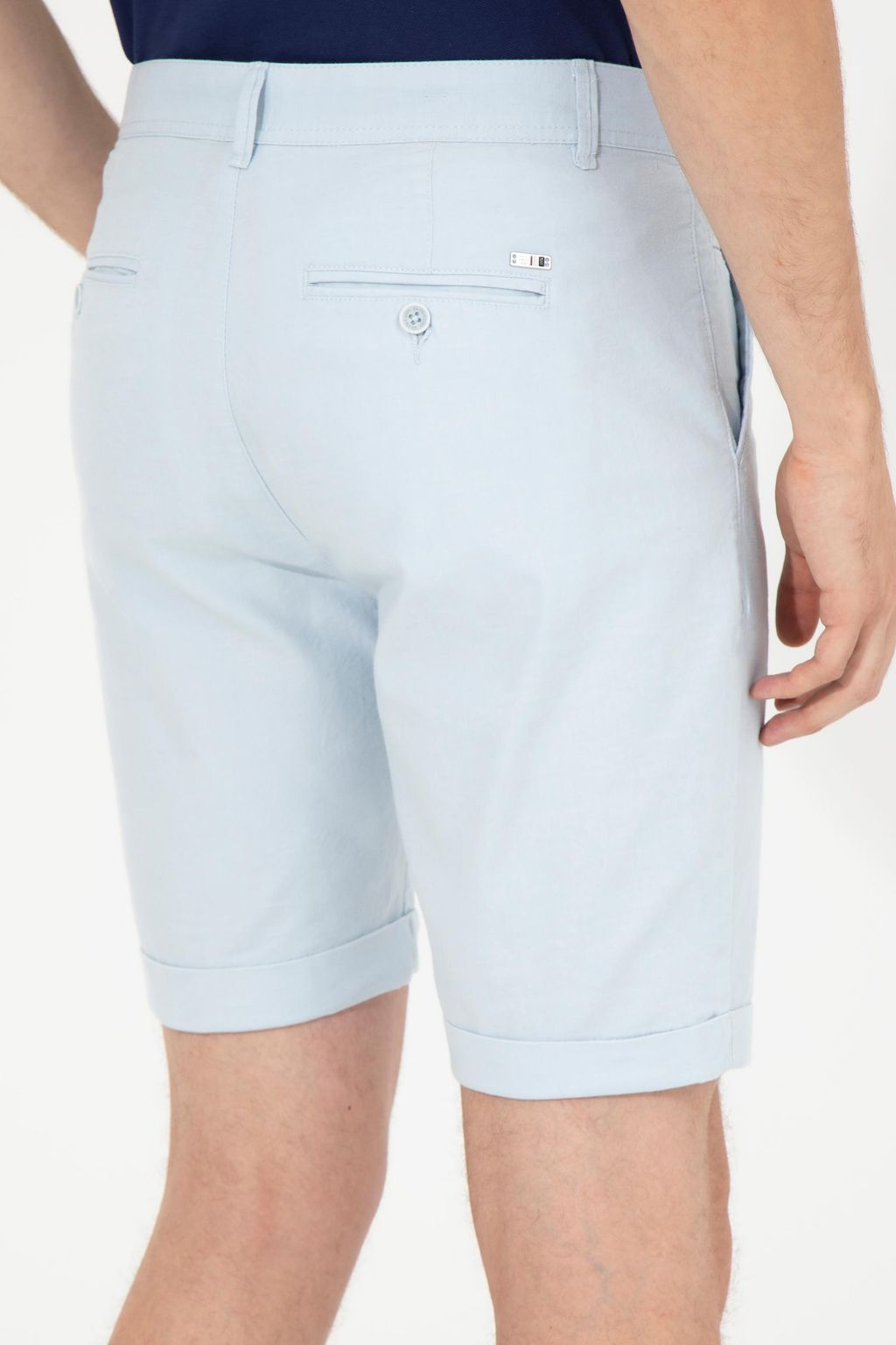 U. S. Polo Assn Мужские голубые тканые шорты - U.s. polo assn фото 7