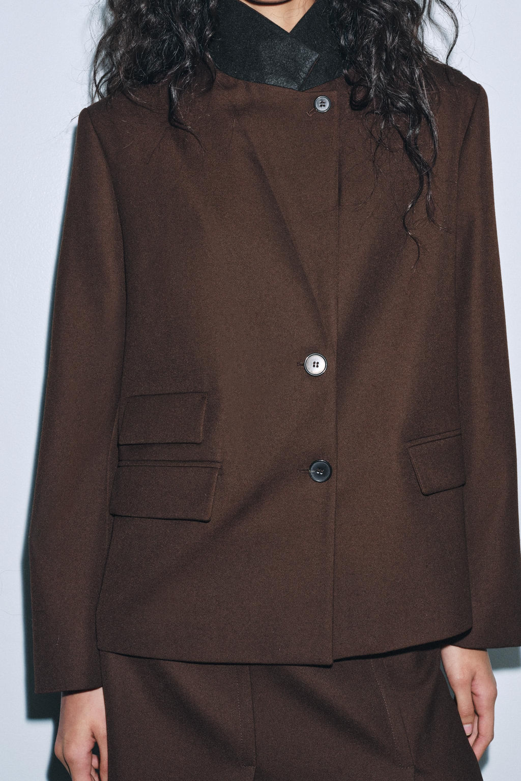 ZW COLLECTION POCKET BLAZER - Zara фото 3