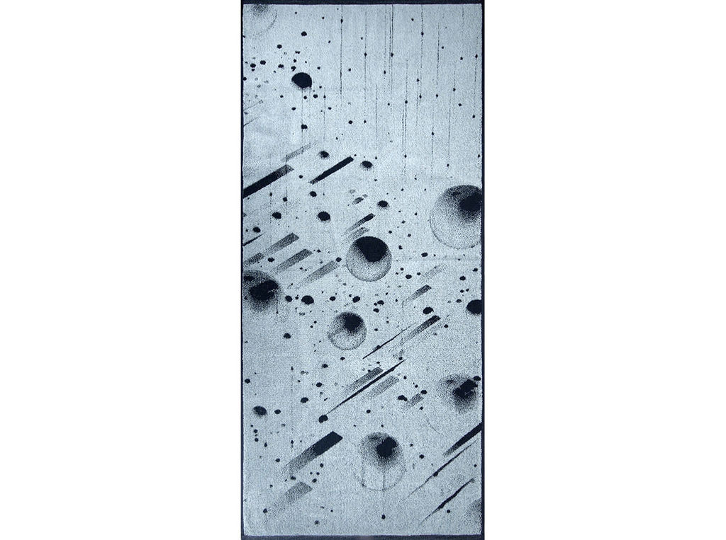 6с102.411ж1 Брызги (т.синий) Полотенце махровое 67х150см