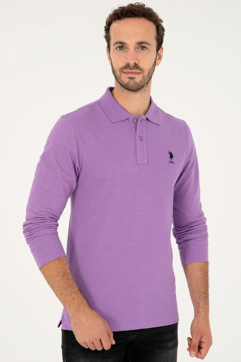 U. S. Polo Assn / Мужской РОЗОВЫЙ свитшот - U.s. polo assn фото 3