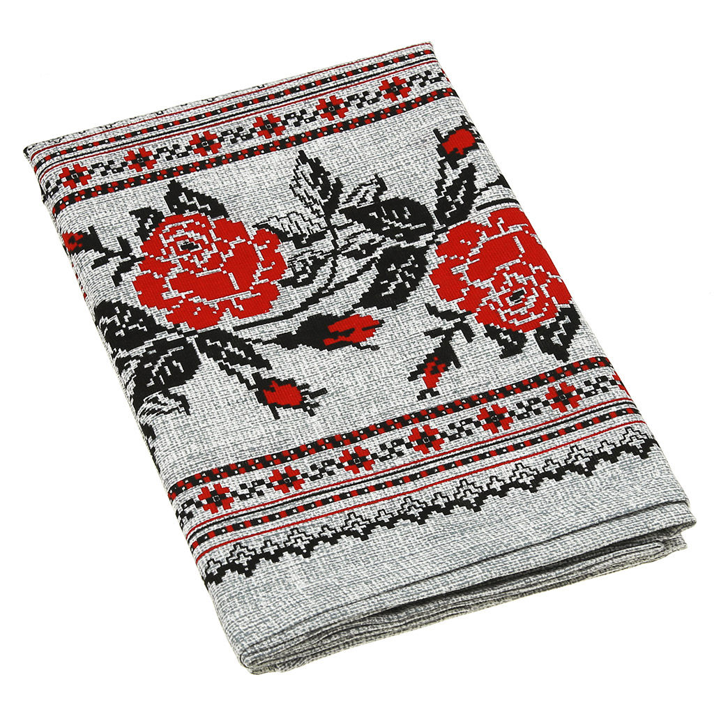 Скатерть 220х145см Розовое утро, длина стола до 180см, на 8-10 персон, хлопок Оптима 171г/м2, упаковка классическая 28х41см, Домашняя мода (Россия)  фото 3