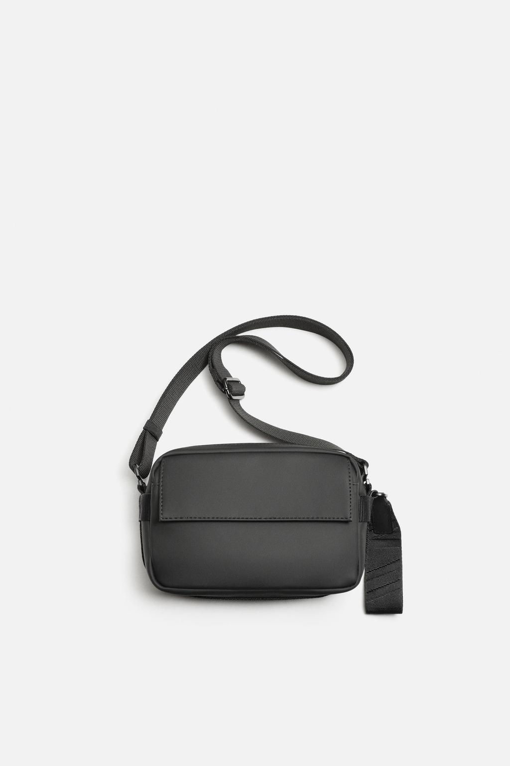 RUBBERISED CROSSBODY BAG - Zara фото 4