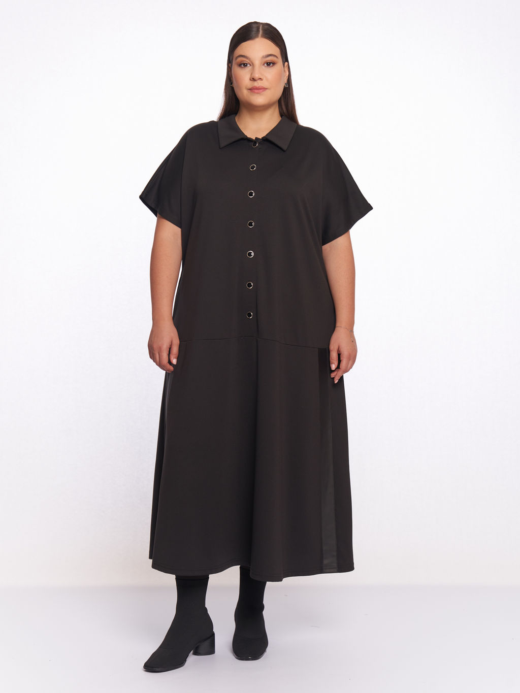 Платье двухстороннее PP54506BLK01