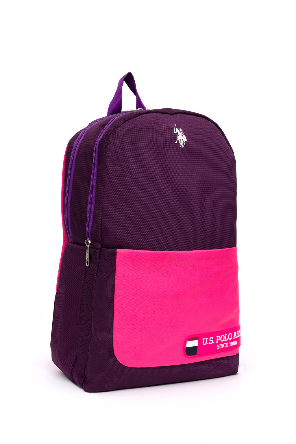 U. S. Polo Assn / Фиолетовая школьная сумка для девочки - U.s. polo assn фото 2