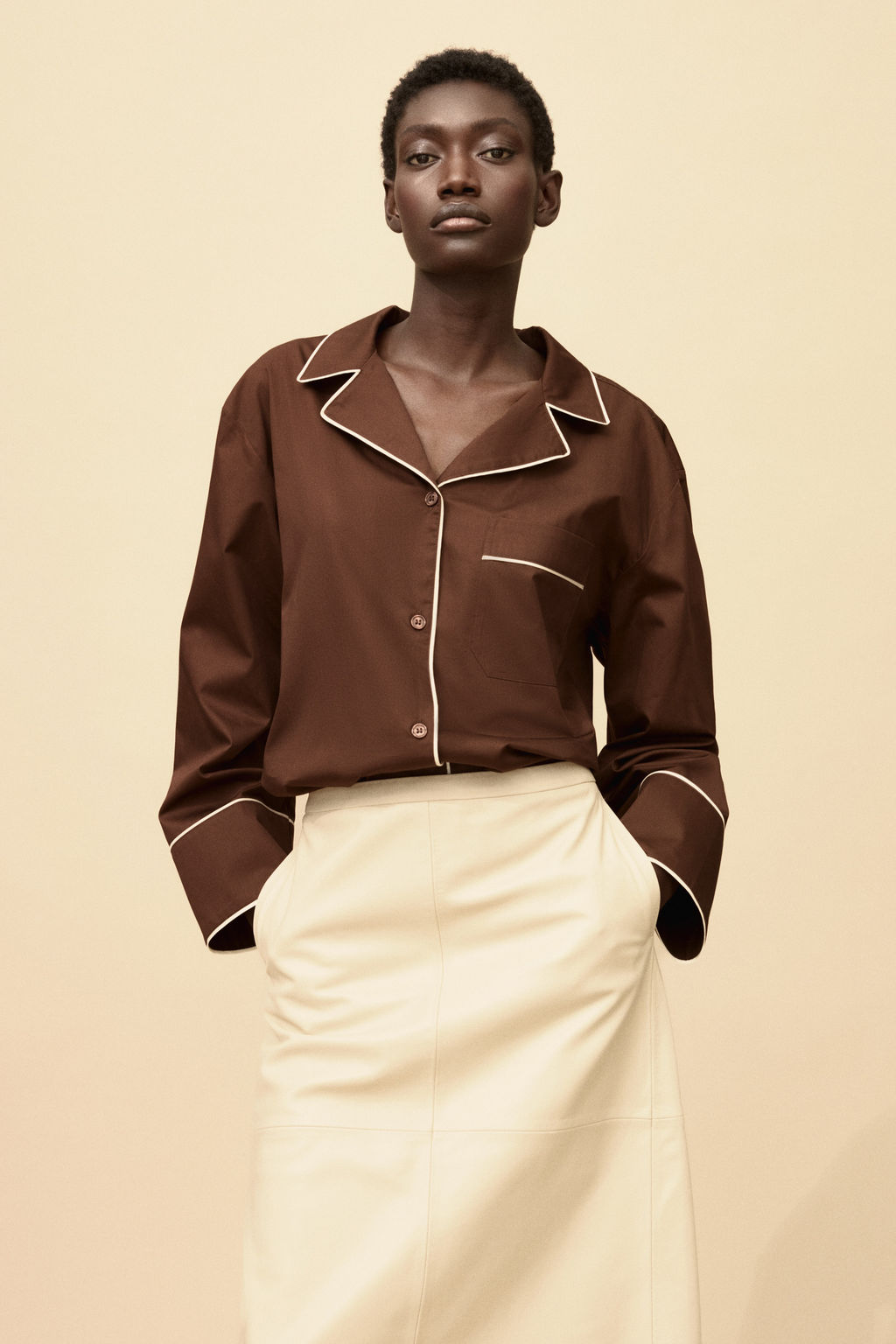 Camisa resort de algod?n - H&m фото 5