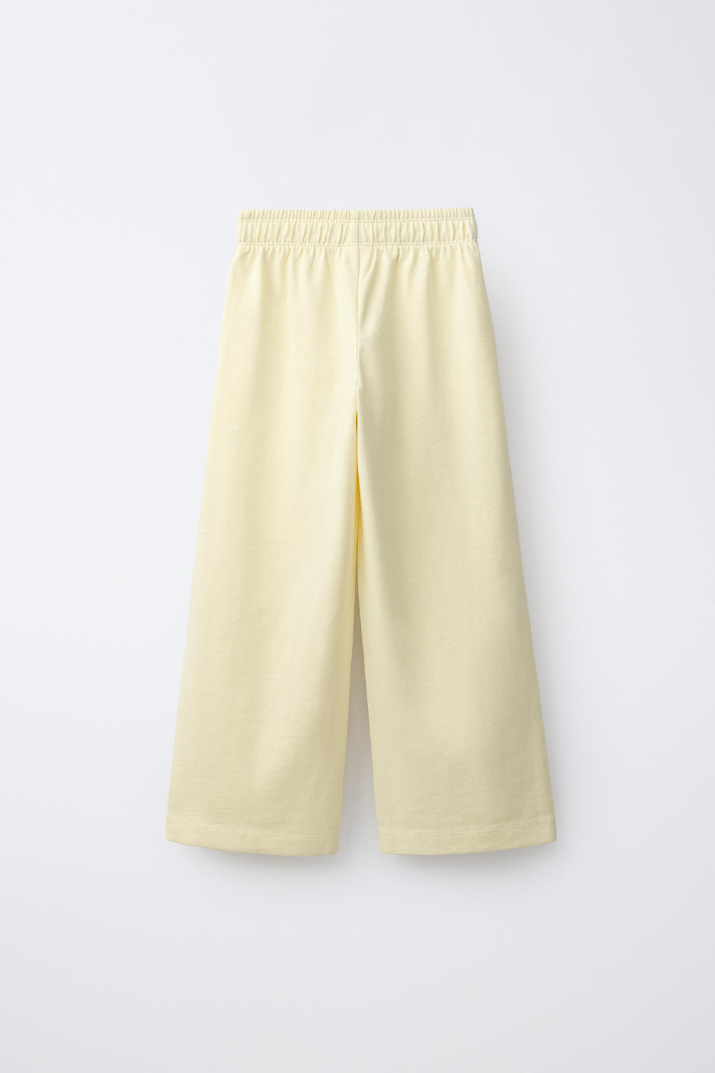 PANTAL?N FELPA HEAVY JERSEY WIDE LEG / Amarillo - Zara фото 2