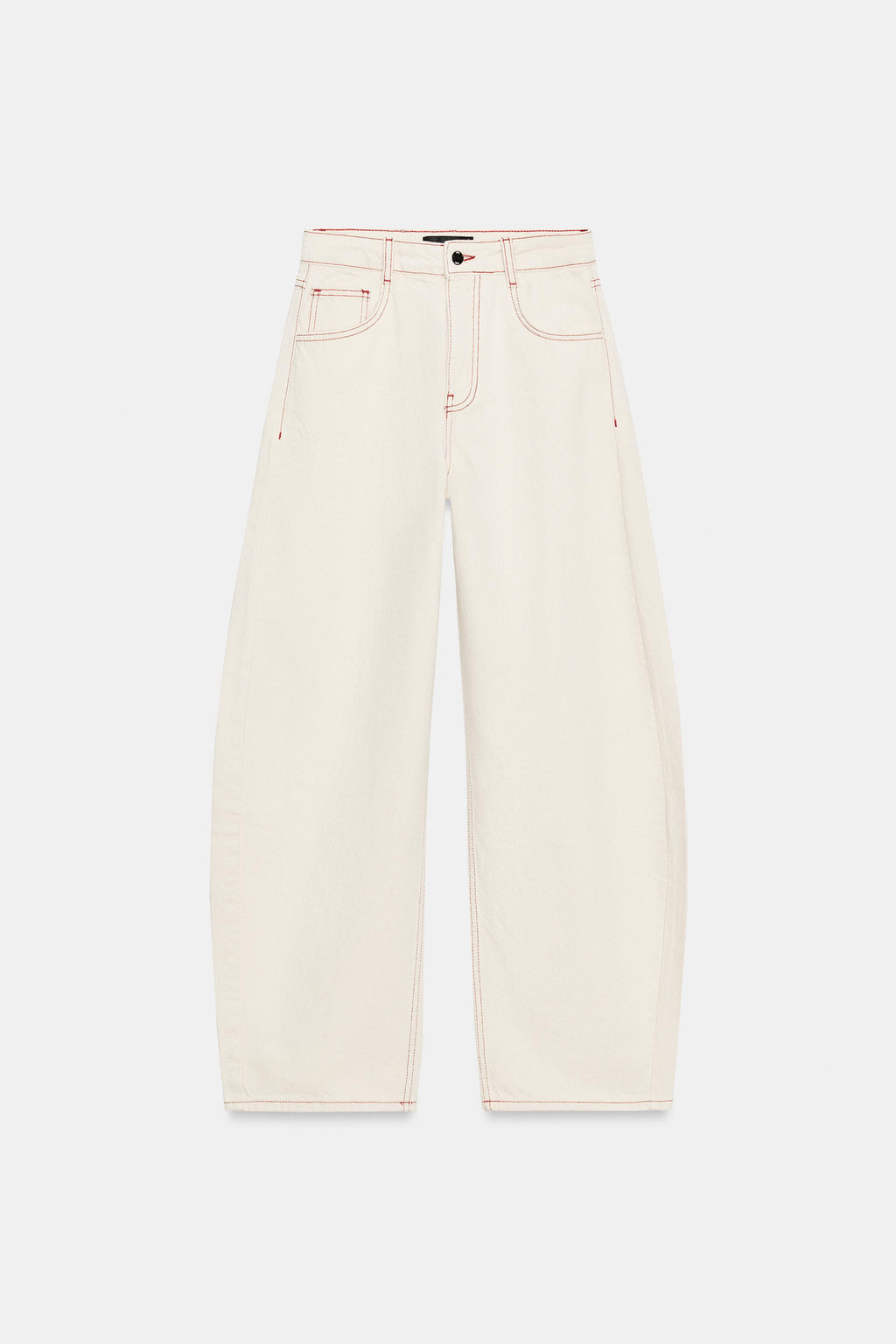 JEANS Z1975 BARREL TIRO MEDIO / Crudo