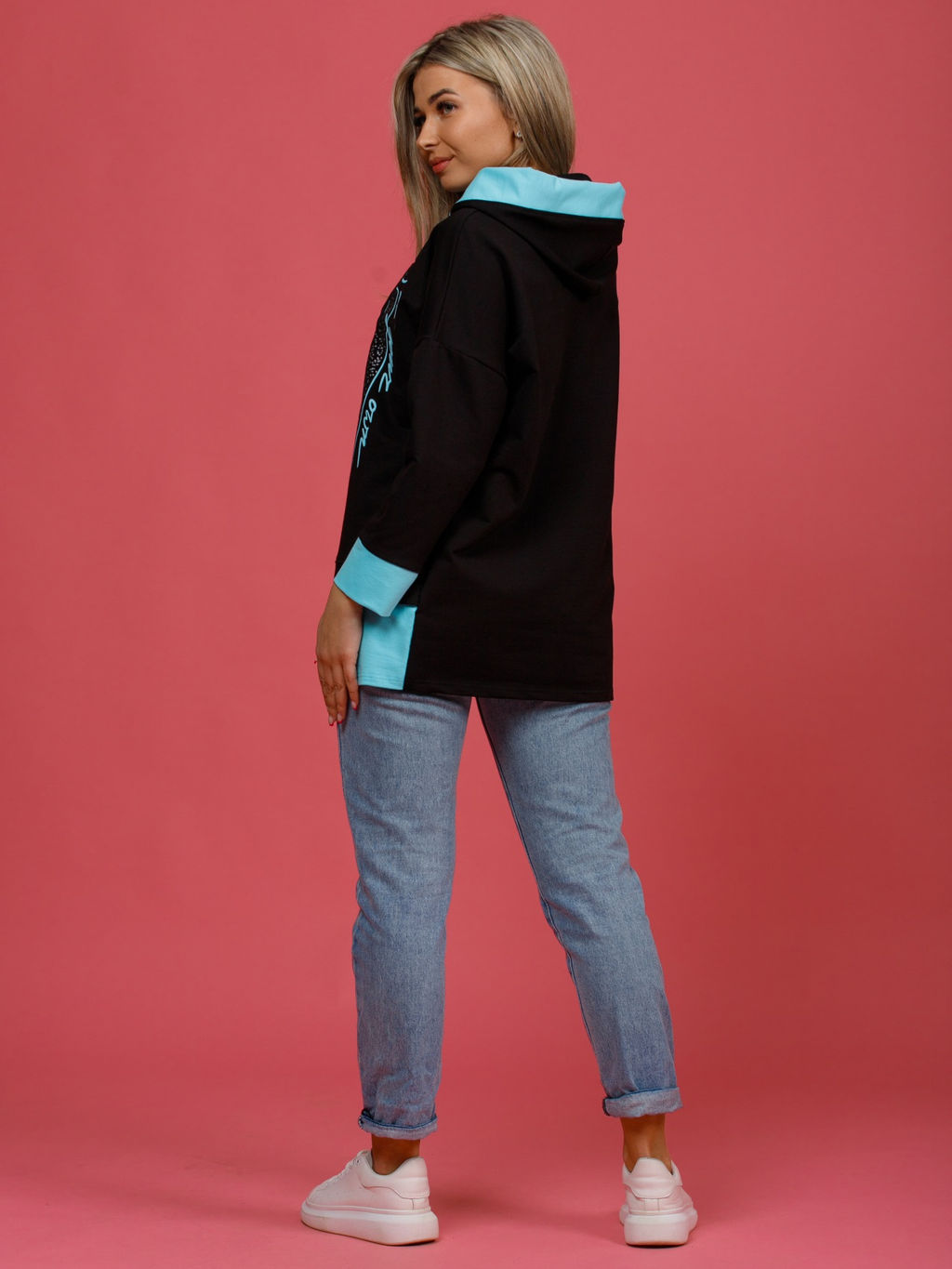 845 Туника "бирюза"