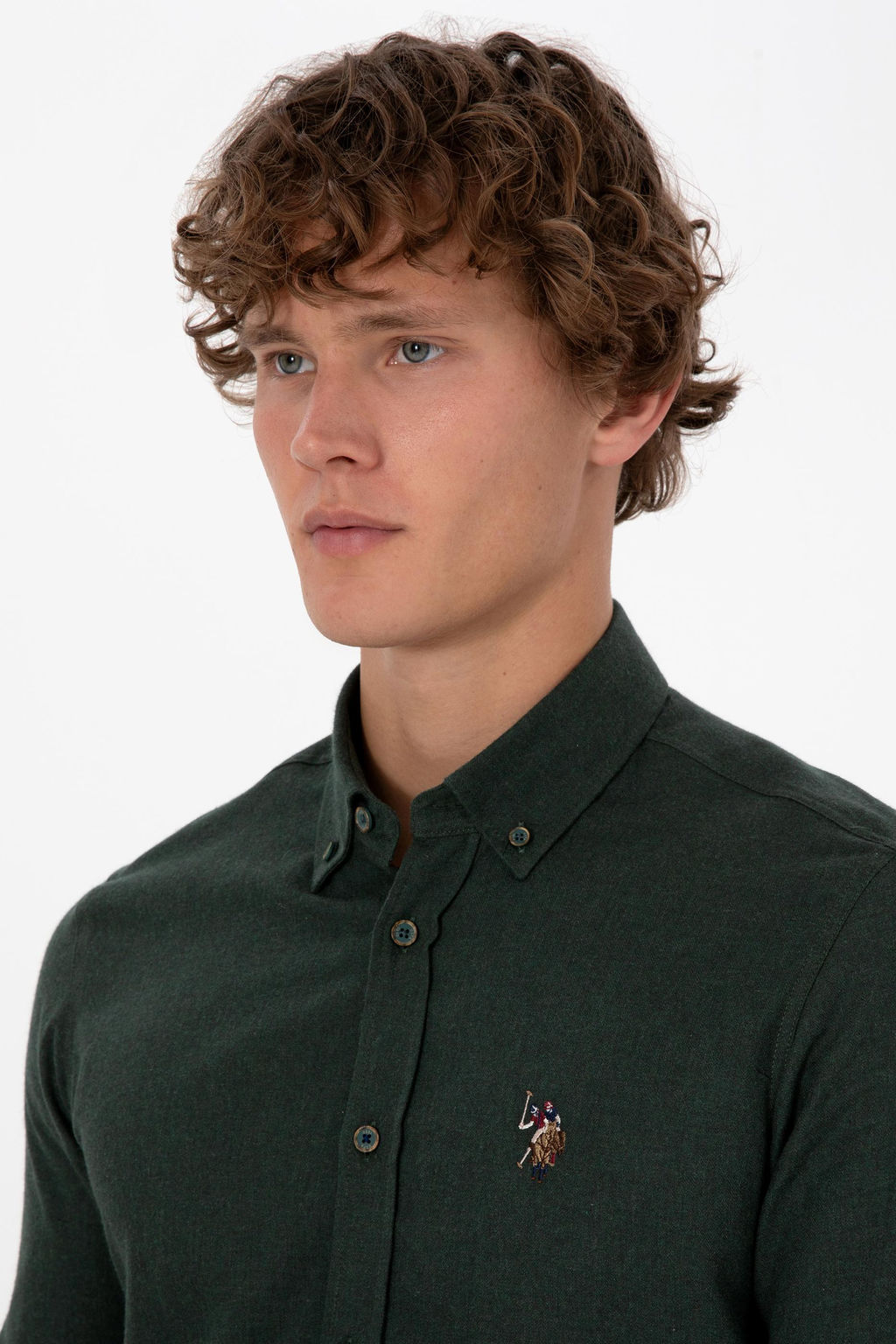 Erkek Koyu Ye_il Uzun Kollu Basic G_mlek Sepette S_rpriz _ndirim - U.s. polo assn фото 2