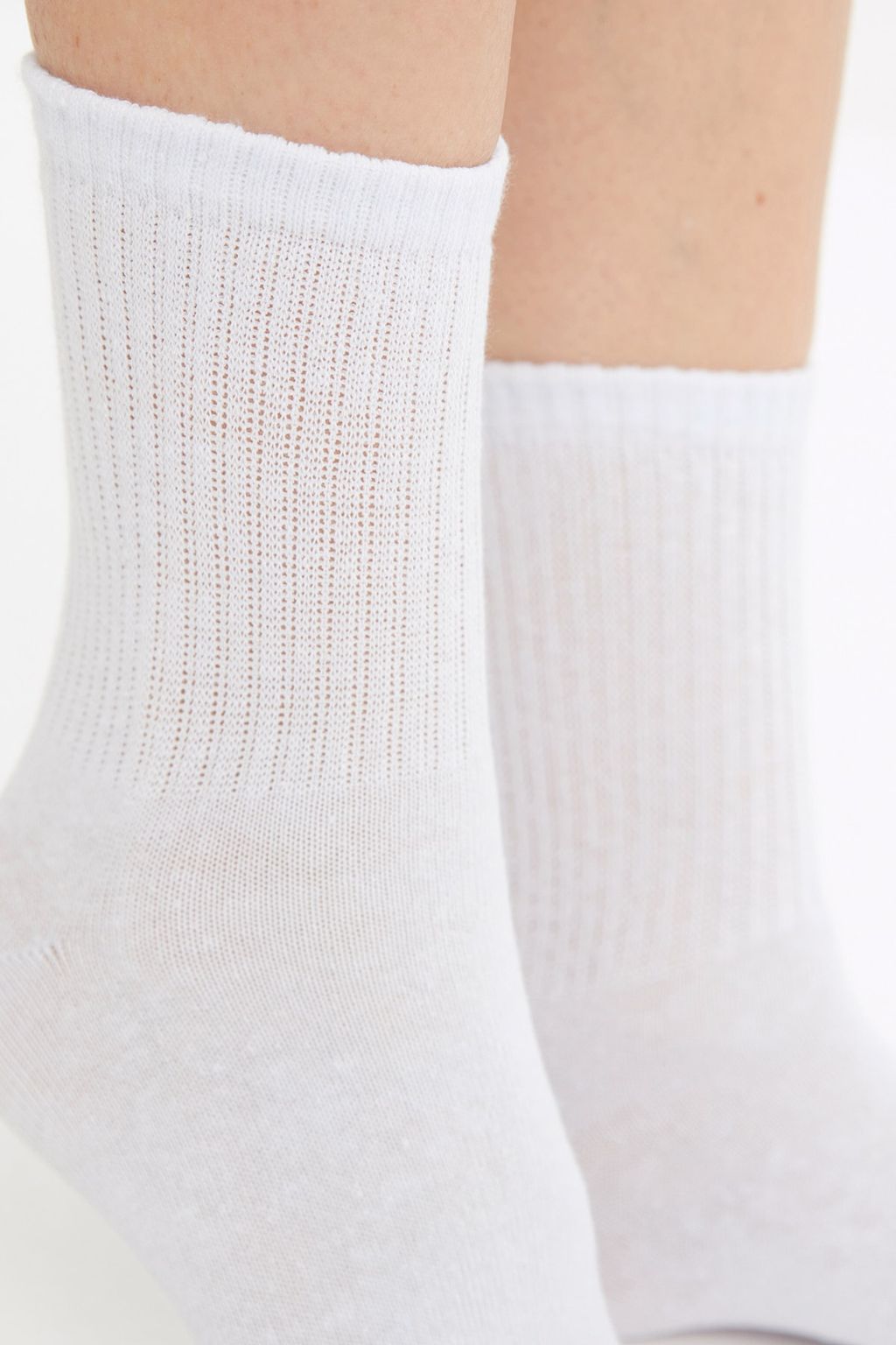 Trendyolmilla Kahverengi Cok Renkli 5li Paket Pamuklu Orme Corap TWOSS21CO0015 фото 8