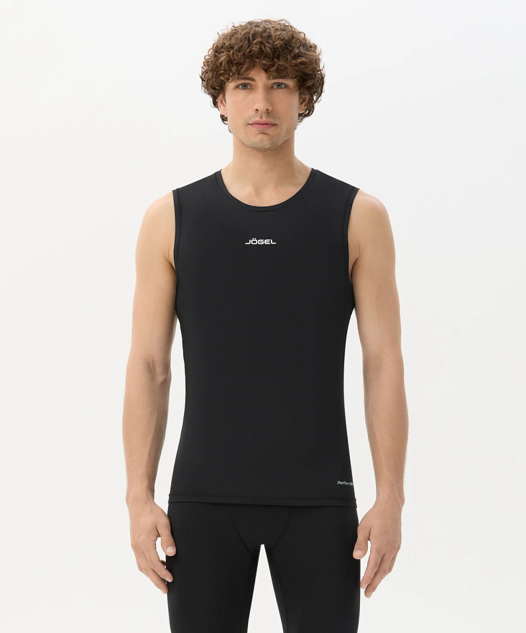 Майка компрессионная JOGEL CAMP PerFormDRY Baselayer SL Tee, черный  фото 6